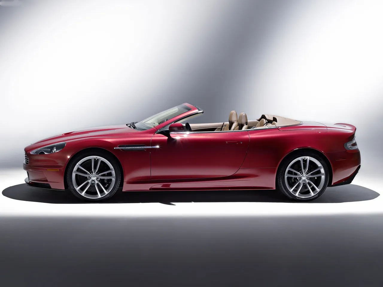 Aston Martin DBS Volante (2010) - Side Profile