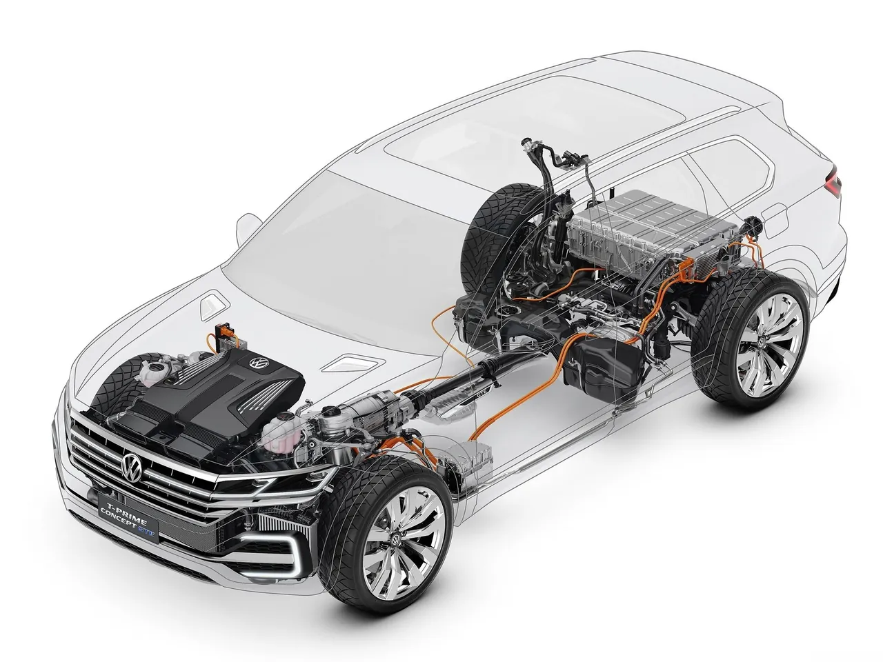 Volkswagen T-Prime GTE Concept (2016) – technika