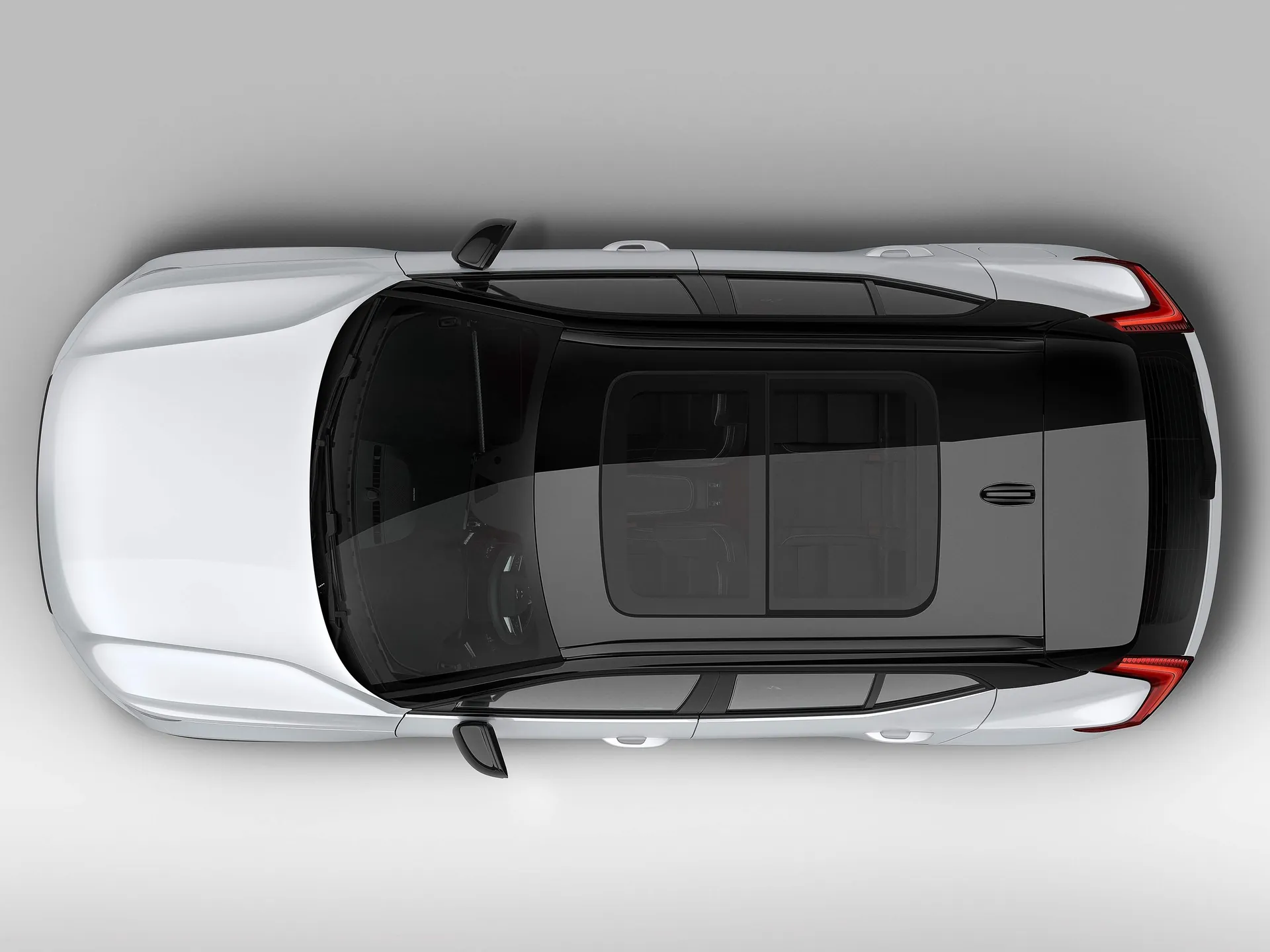 Volvo XC40 (2018) – pohled shora