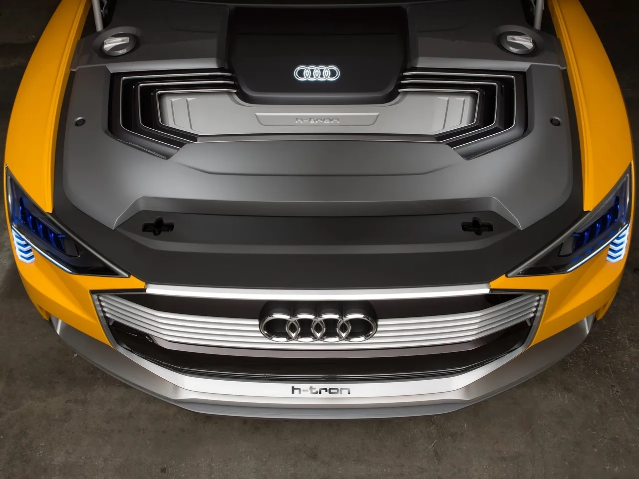 Audi h-tron quattro Concept (2016) - Engine Bay