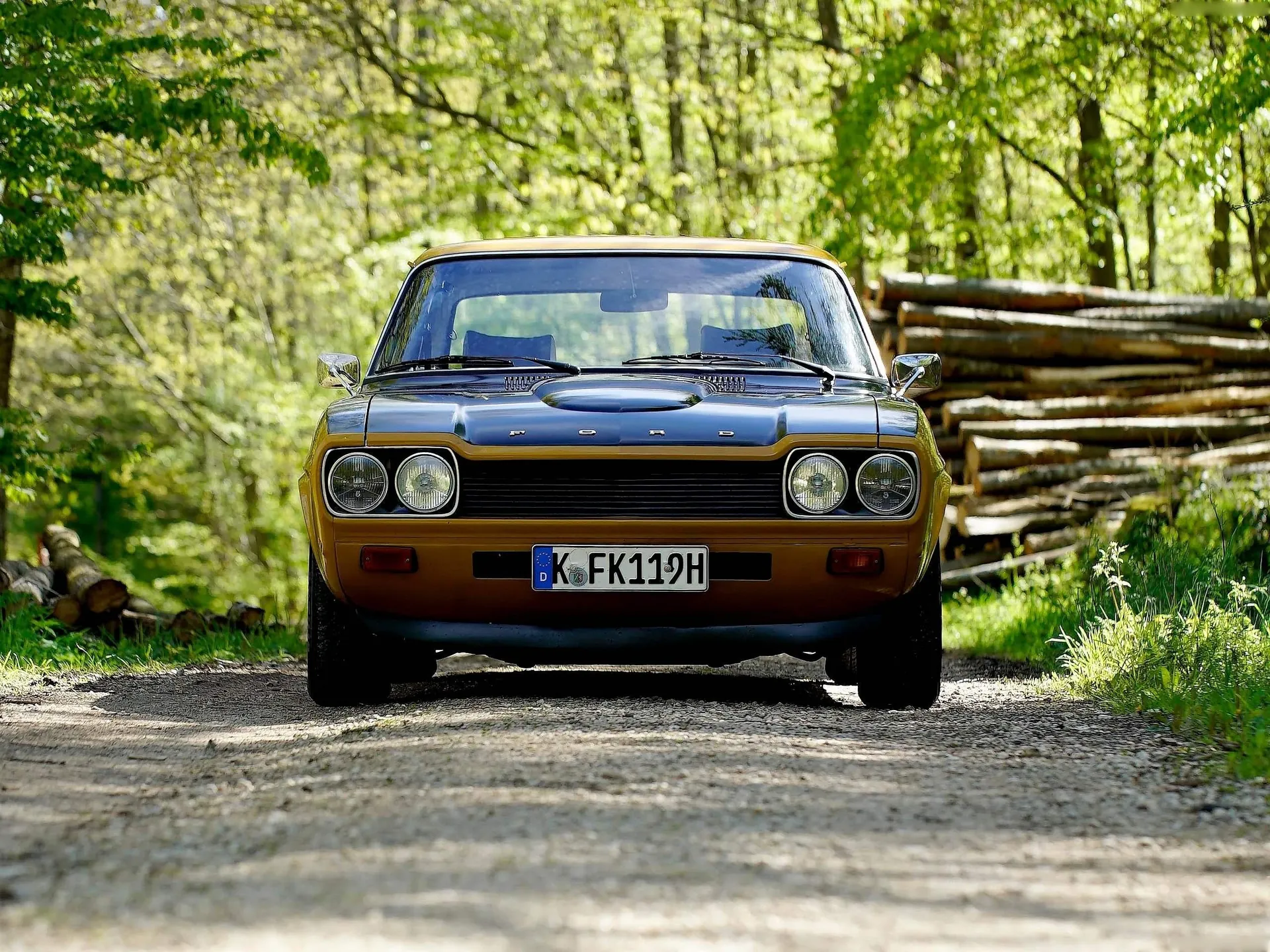 Ford Capri RS2600 (1971) – zepředu