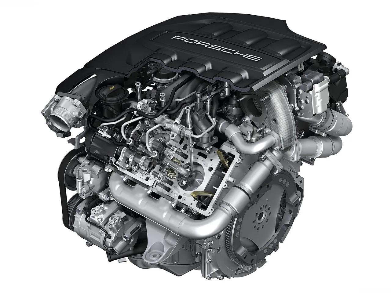 Porsche Panamera Diesel (2012) - Engine