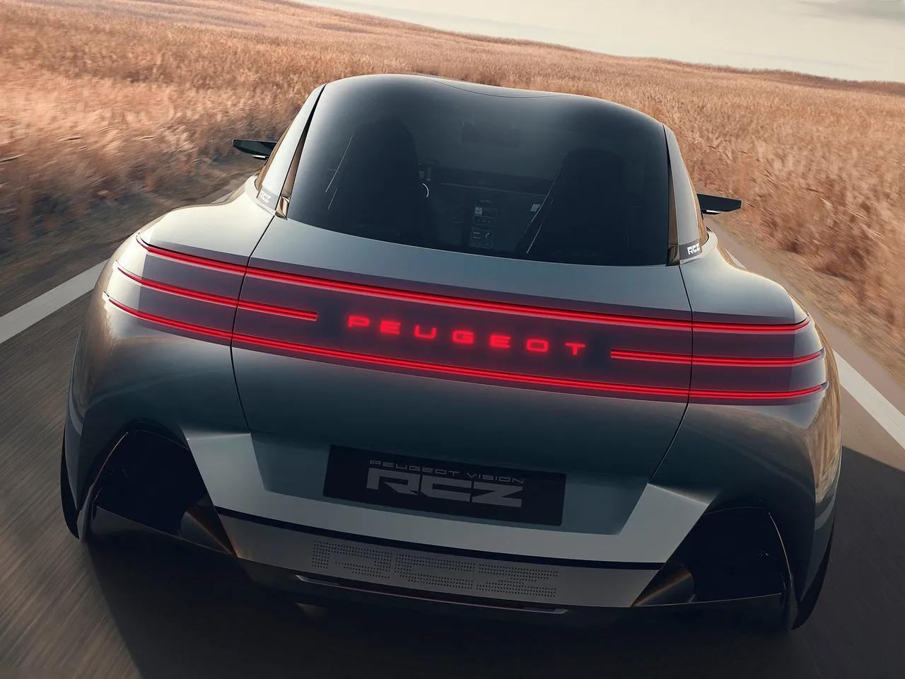 Peugeot RCZ Vision Concept (2026) – zezadu