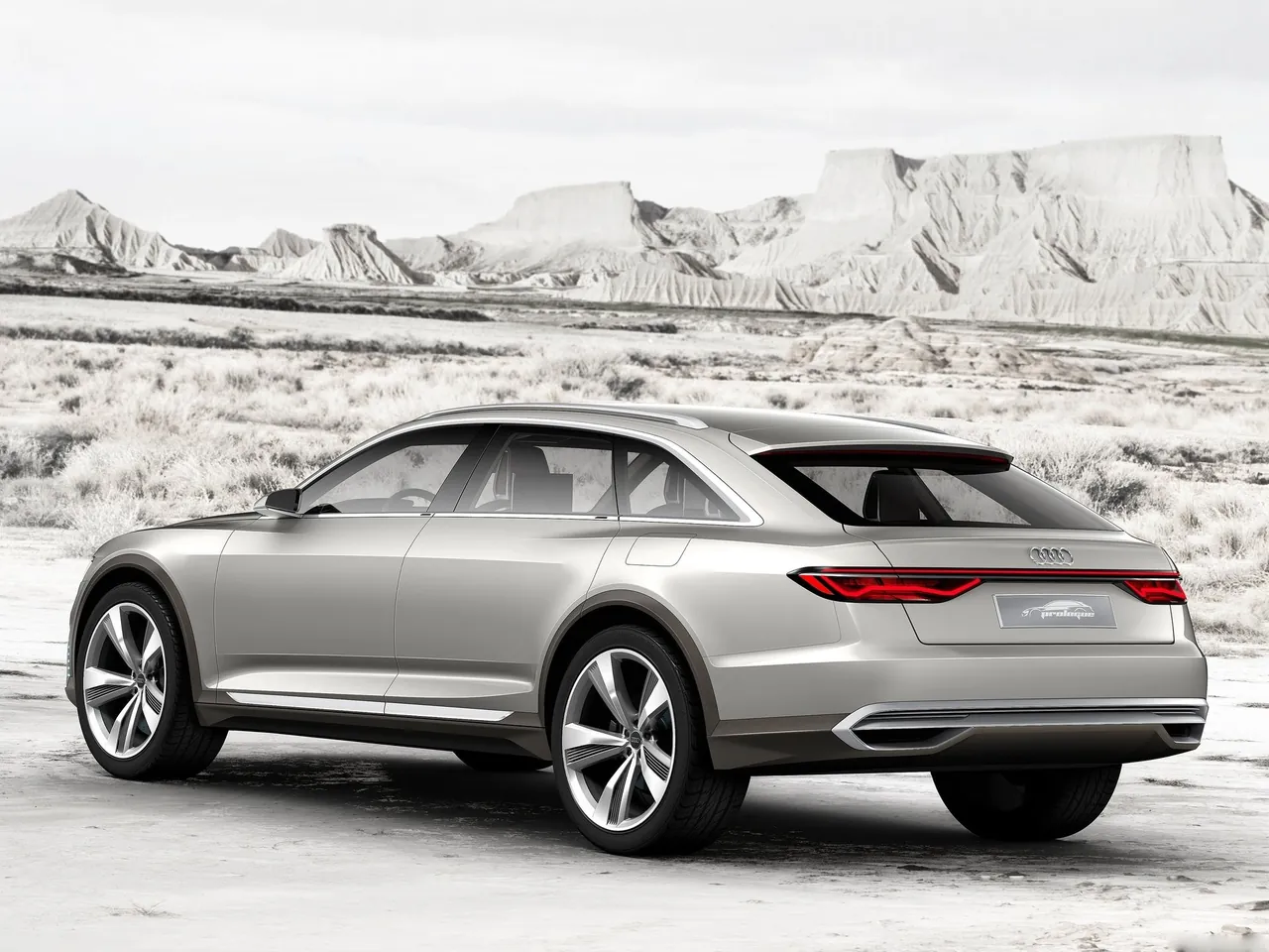 Audi Prologue Allroad Concept (2015) – zadní tříčtvrteční pohled