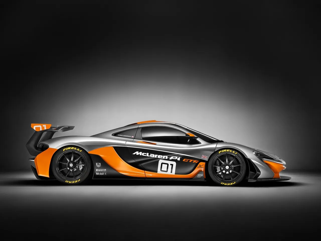 McLaren P1 GTR Concept (2014) – boční profil