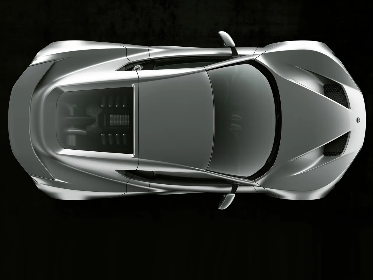 Zenvo ST1 (2010) – pohled shora