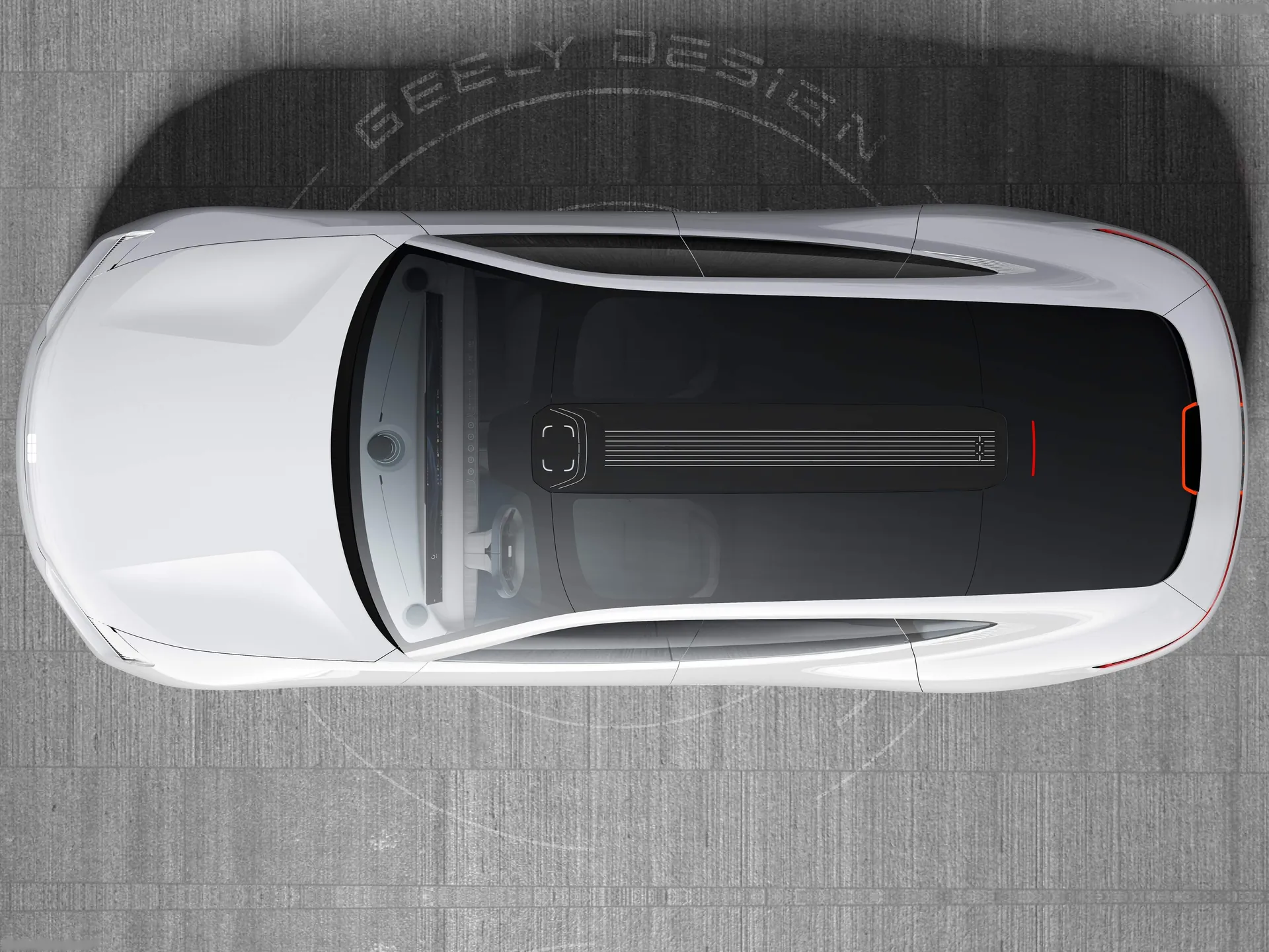 Geely Galaxy Light Concept (2023) – pohled shora