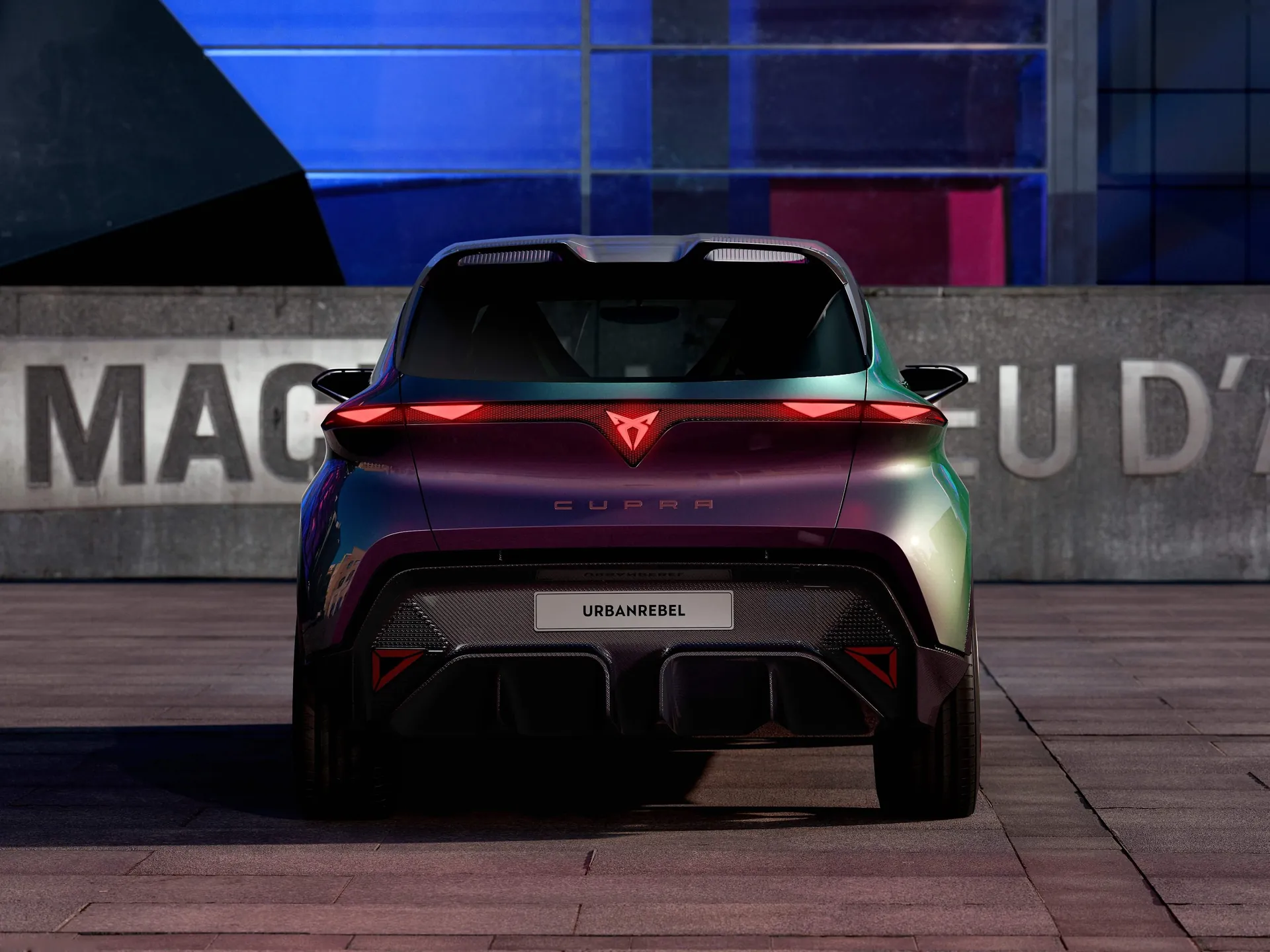 Cupra UrbanRebel Concept (2022) – zezadu