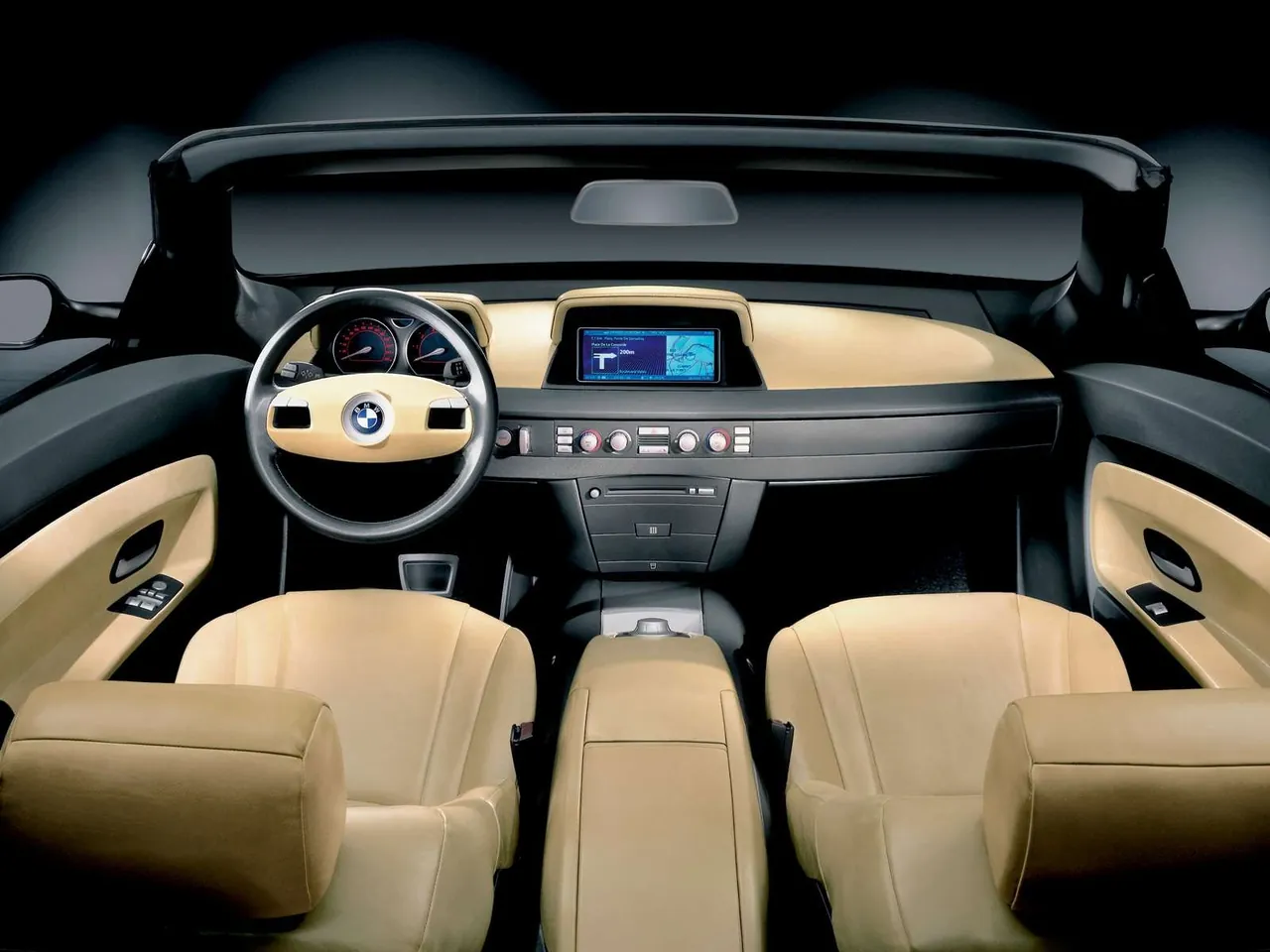 BMW Z9 Convertible Concept (2000) – interiér