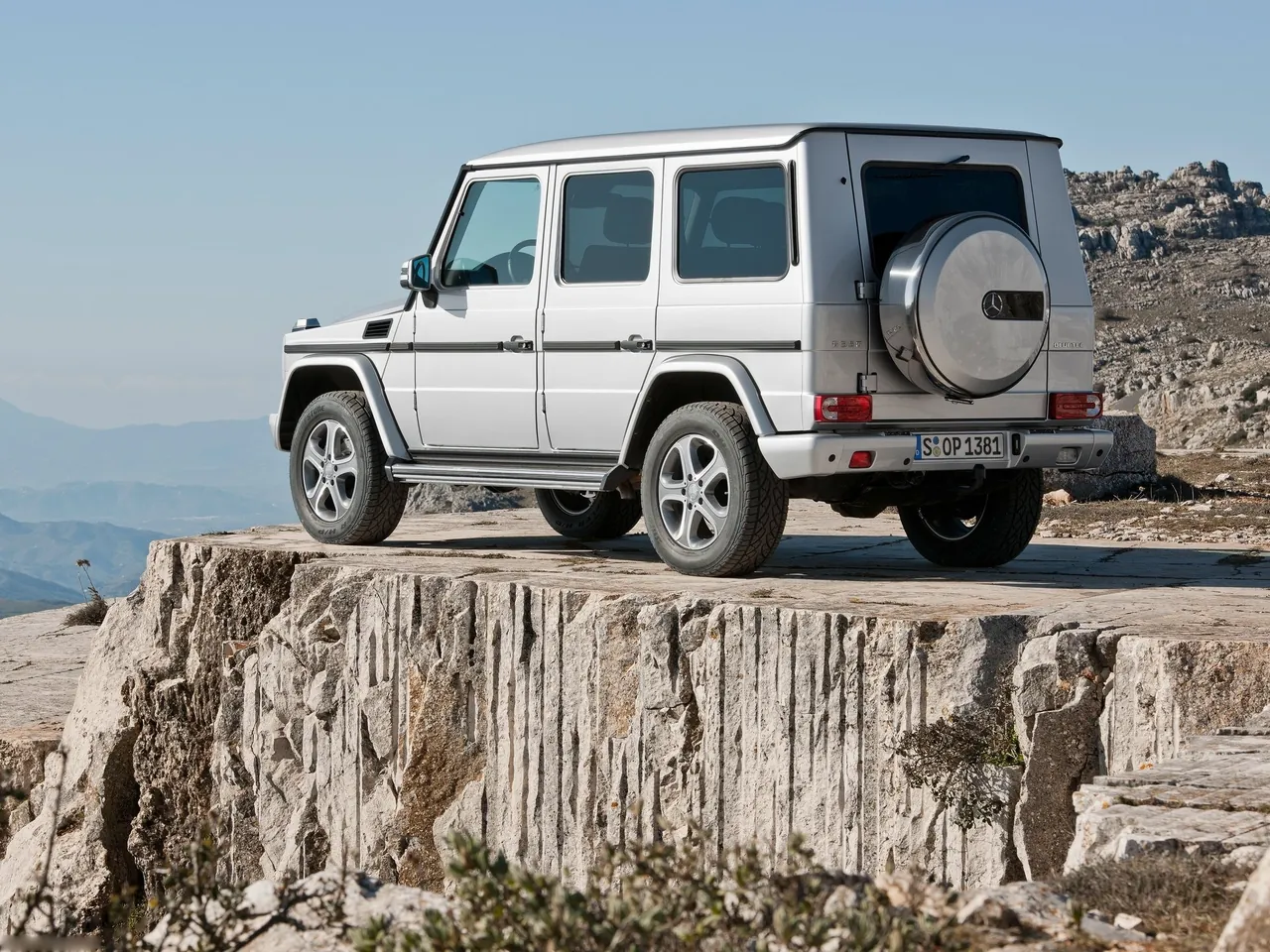 Mercedes-Benz G-Class (2013) - Rear Three-Quarter