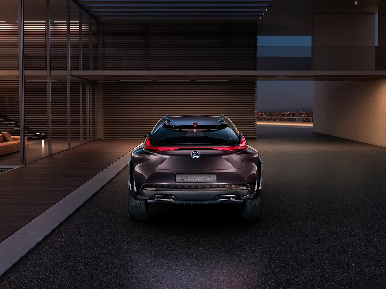 Lexus UX Concept (2016) – zezadu