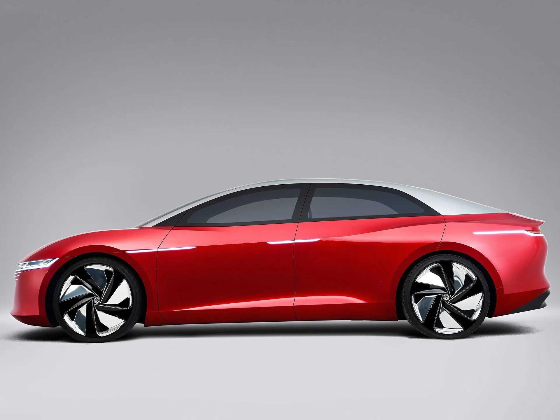 Volkswagen ID Vizzion Concept (2018) – boční profil