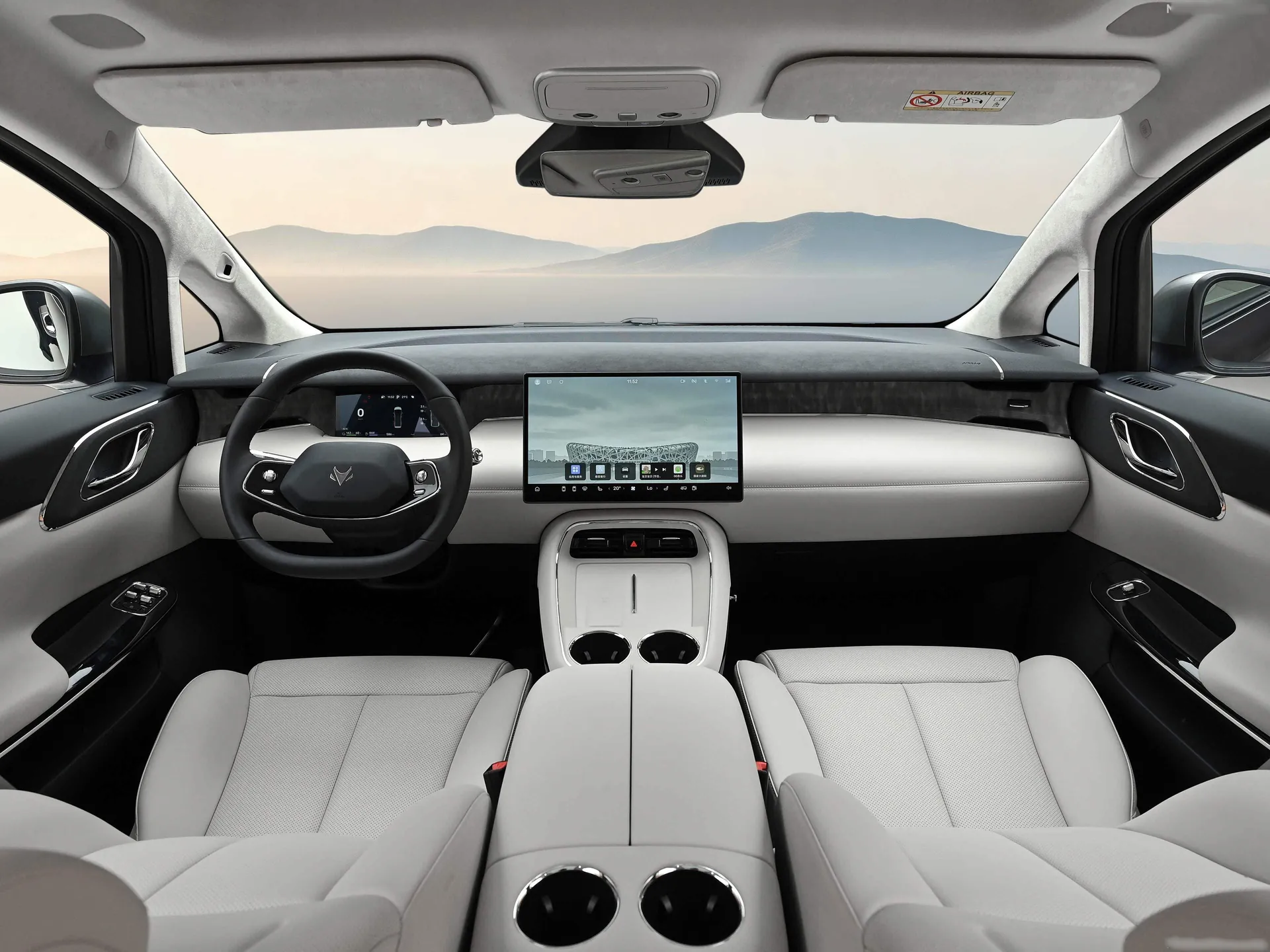 BAIC ArcFox Wendao V9 (2026) – interiér