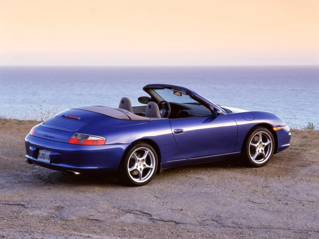 Porsche 911 Carrera Cabriolet (2003) - Rear Three-Quarter