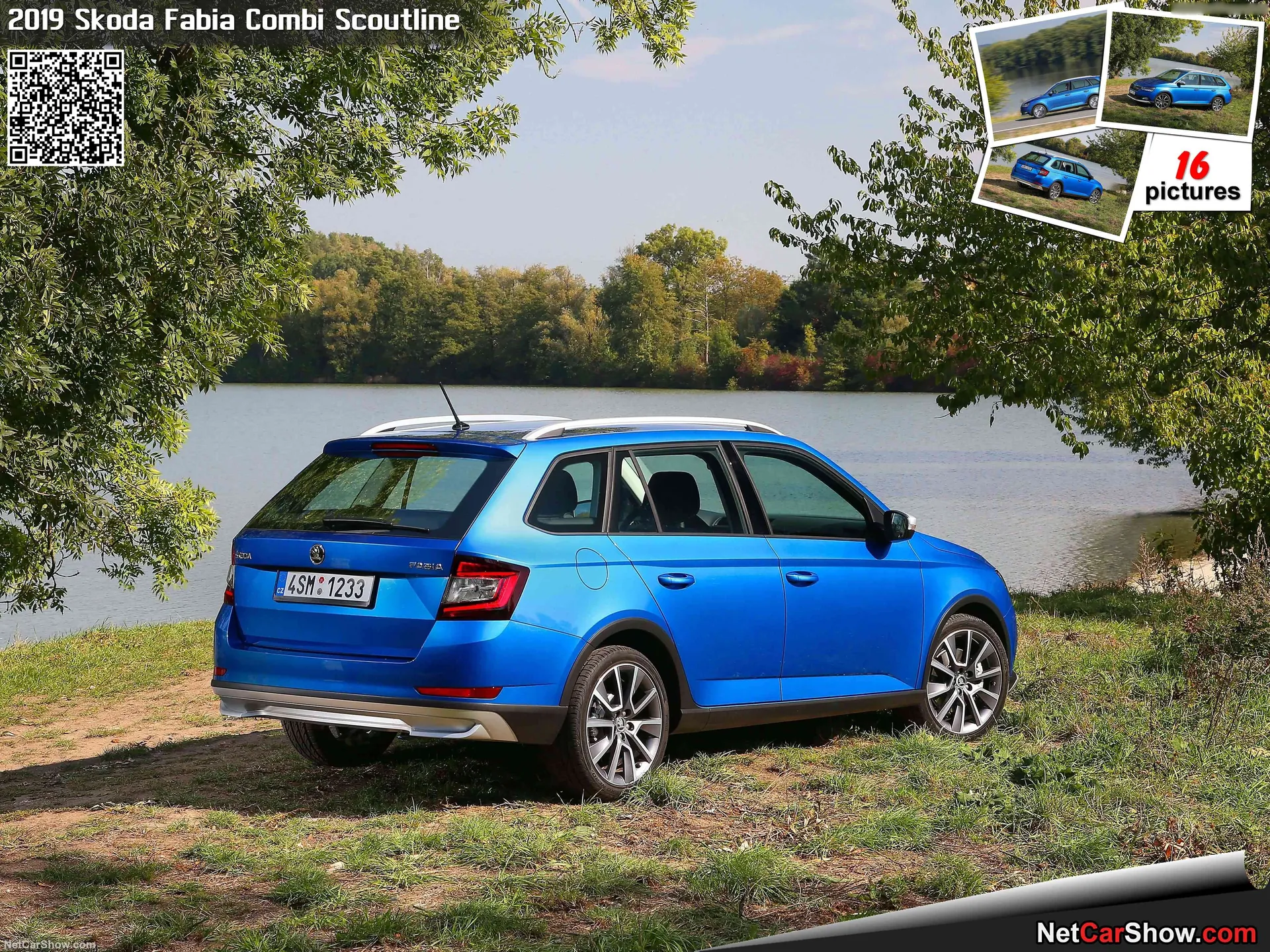 Skoda Fabia Combi Scoutline (2019) – zadní tříčtvrteční pohled