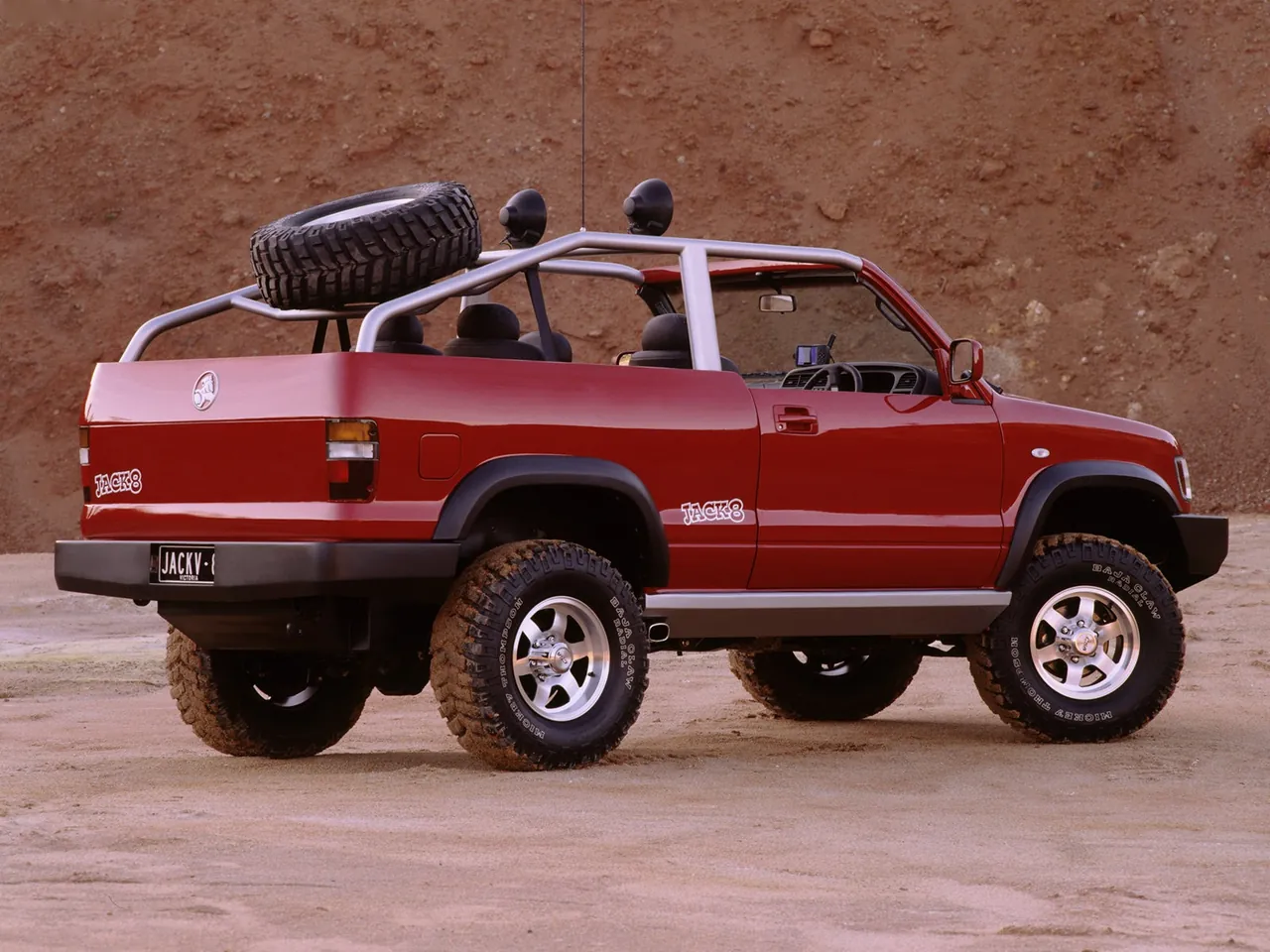 Holden Jack8 Concept (2001) – zadní tříčtvrteční pohled