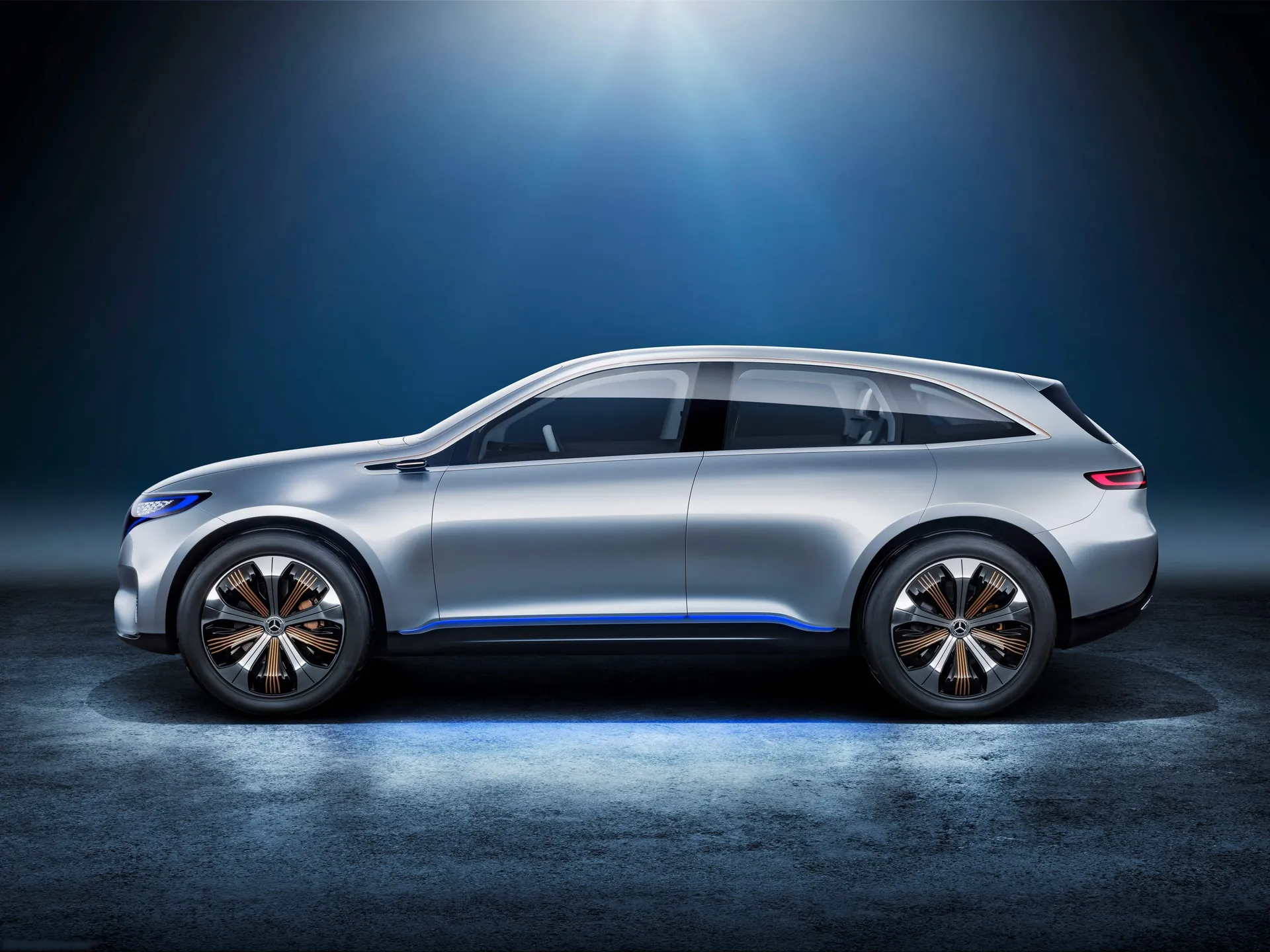 Mercedes-Benz Generation EQ Concept (2016) – boční profil