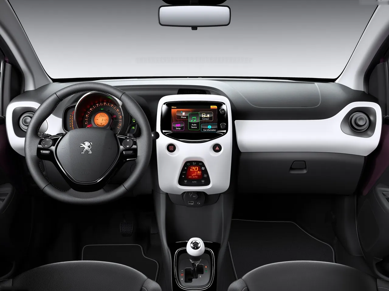 Peugeot 108 (2015) – interiér