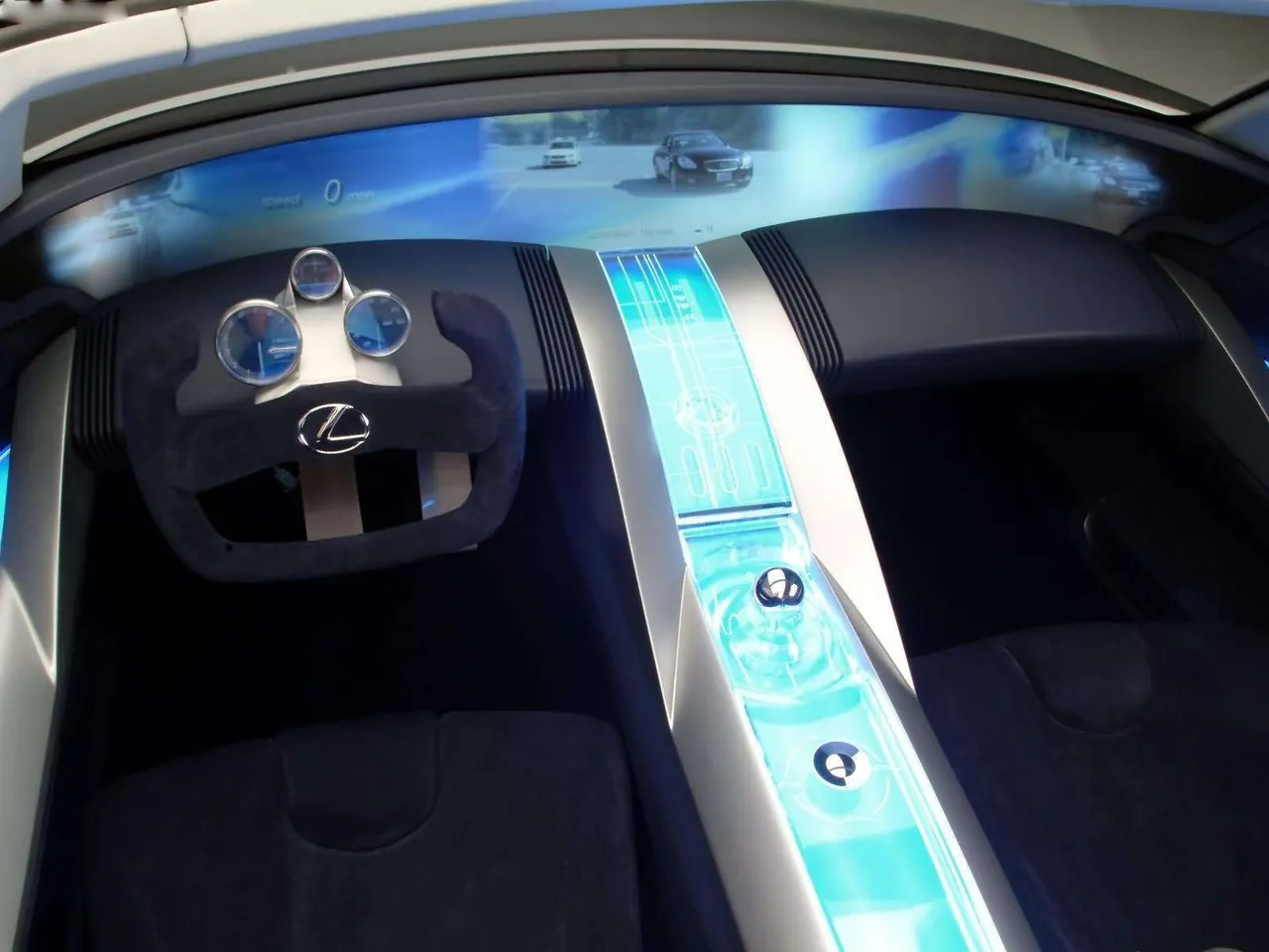 Lexus LFC Concept (2004) – interiér