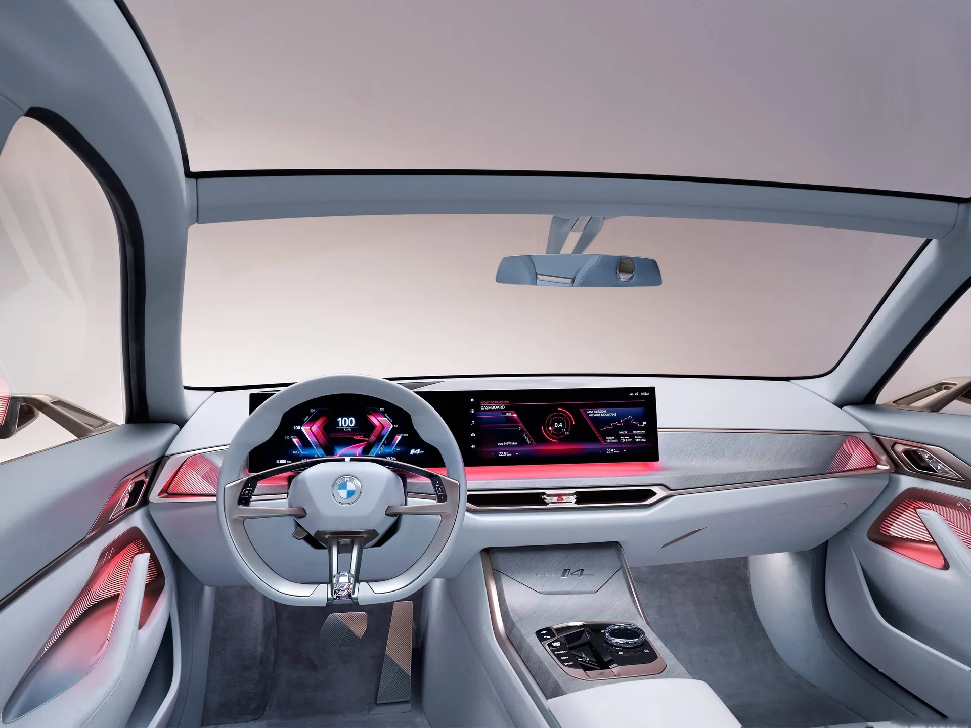 BMW i4 Concept (2020) – interiér