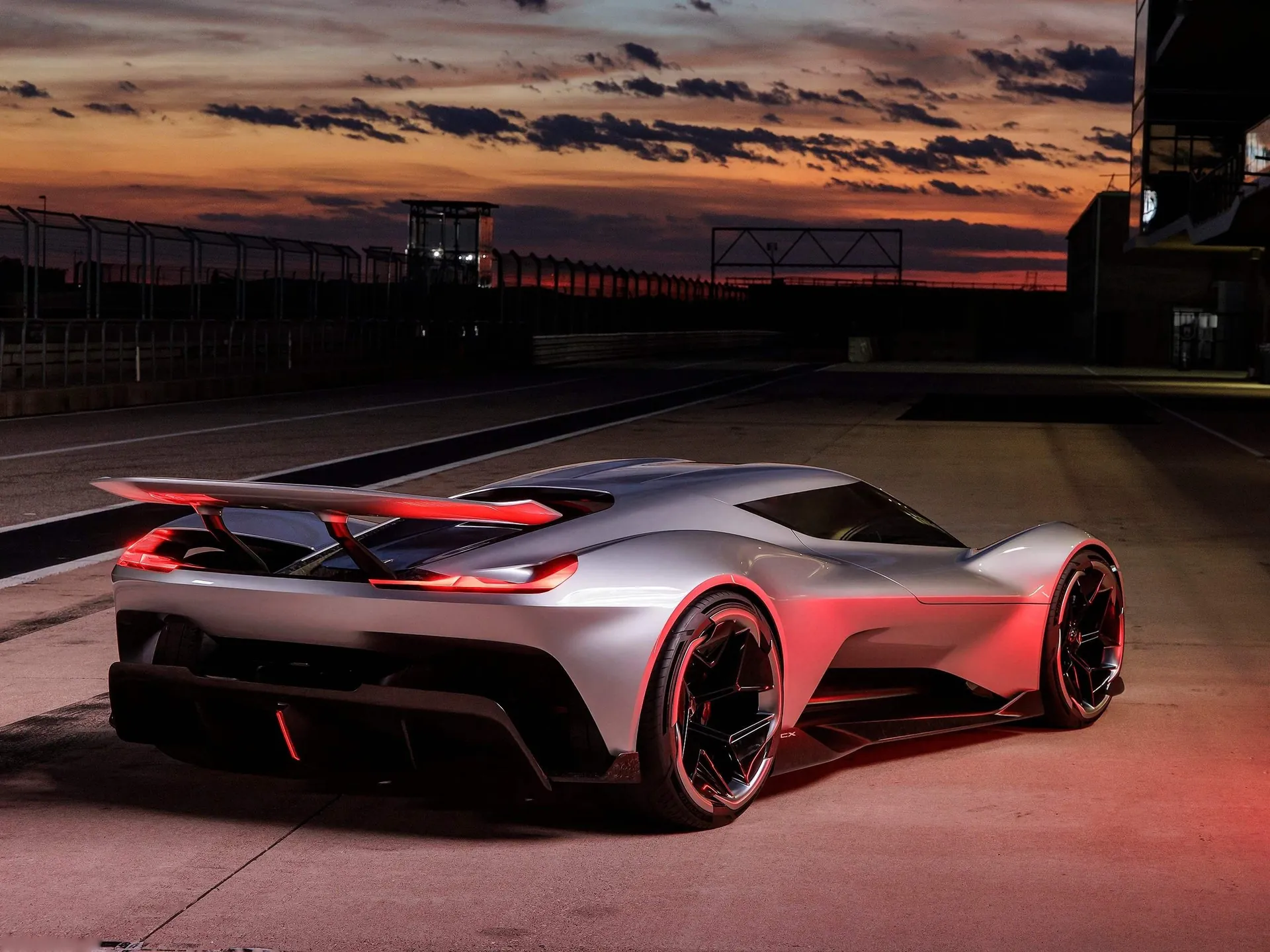 Chevrolet Corvette CX Concept (2025) – zadní tříčtvrteční pohled