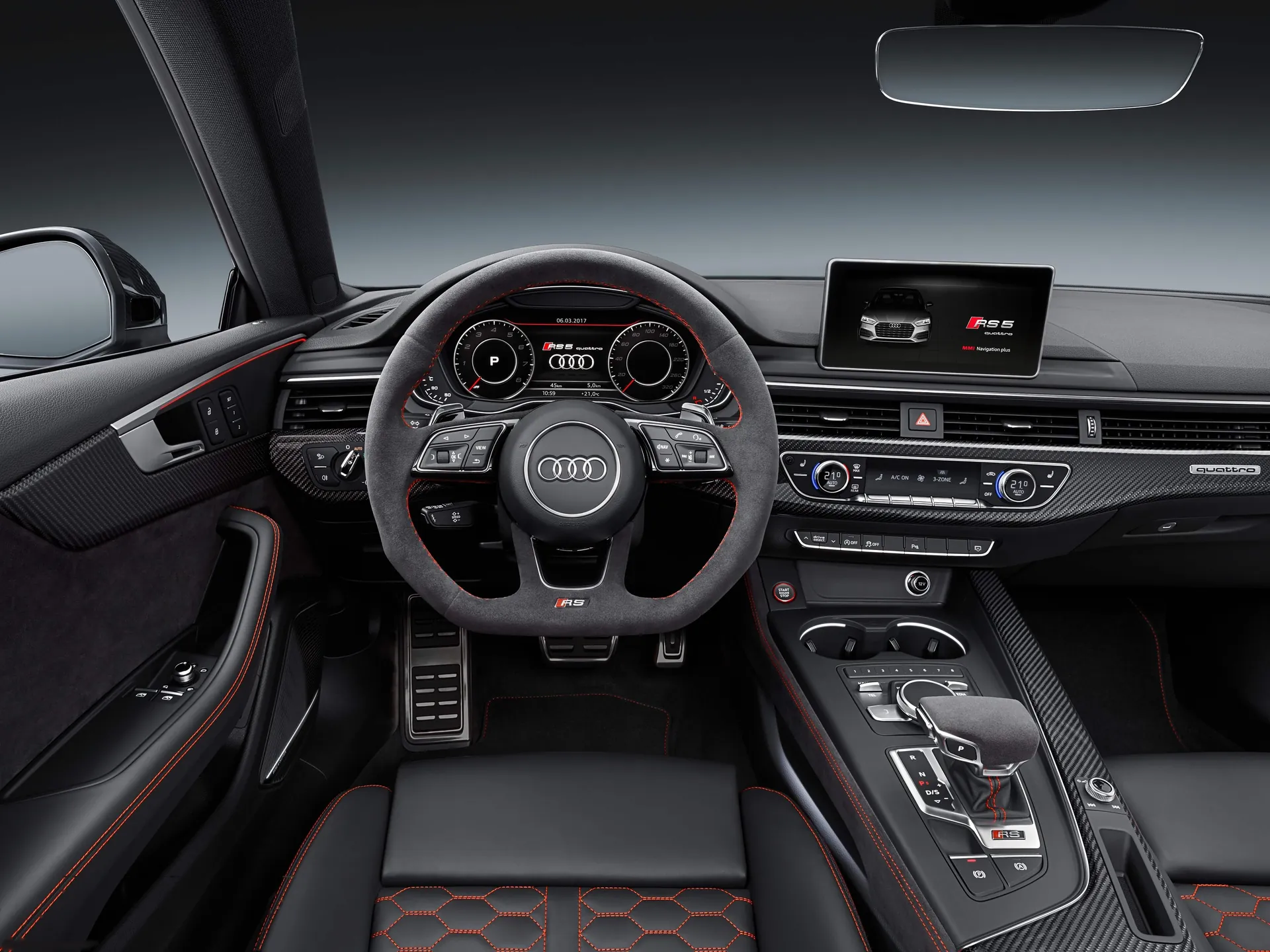 Audi RS5 Coupe (2018) – interiér