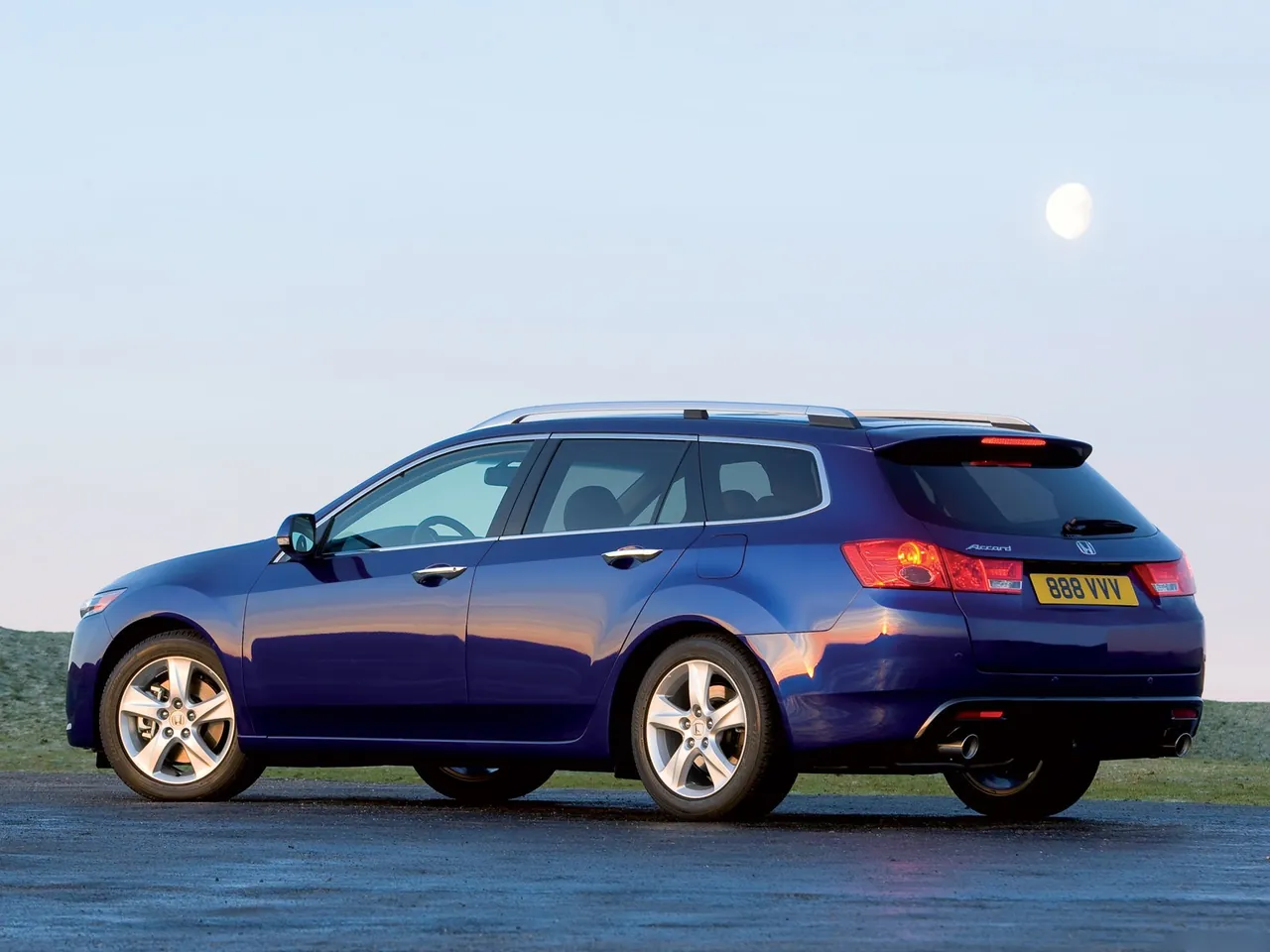 Honda Accord Tourer (2009) – zadní tříčtvrteční pohled