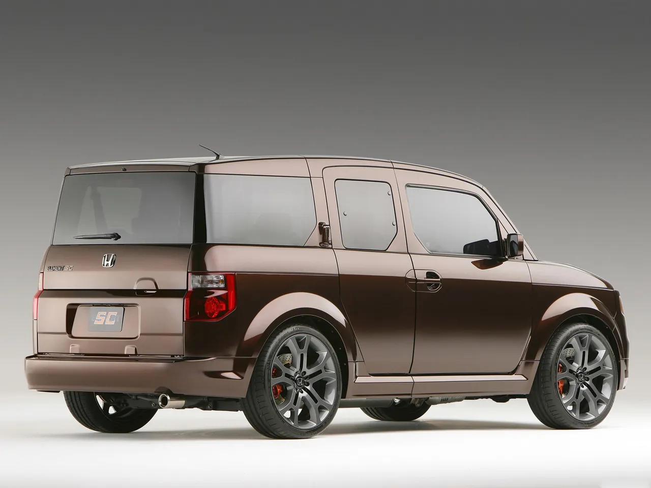 Honda Element SC Prototype (2007) – zadní tříčtvrteční pohled