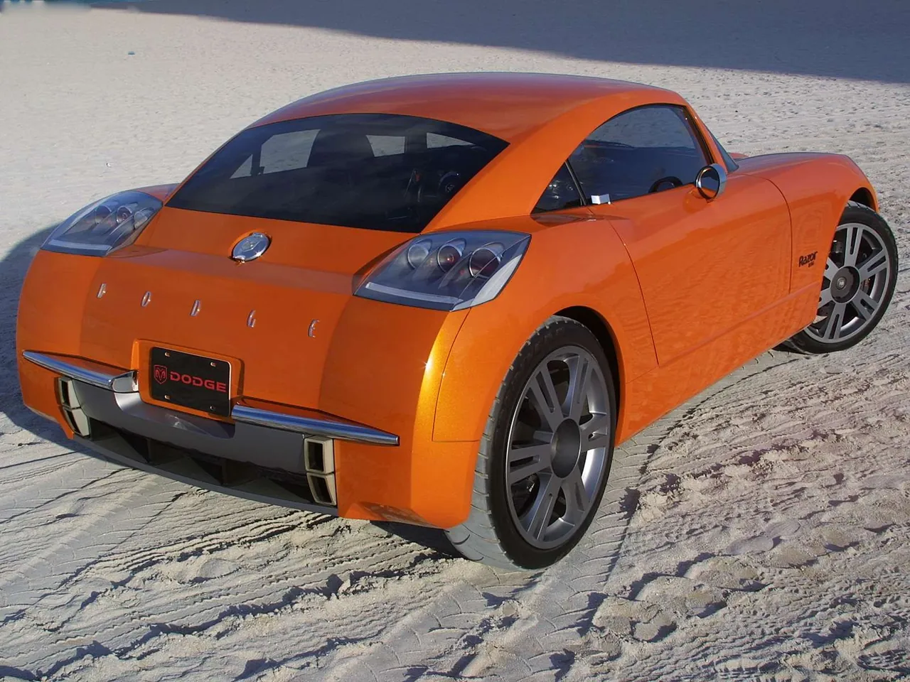 Dodge Razor Concept (2002) – zadní pohled