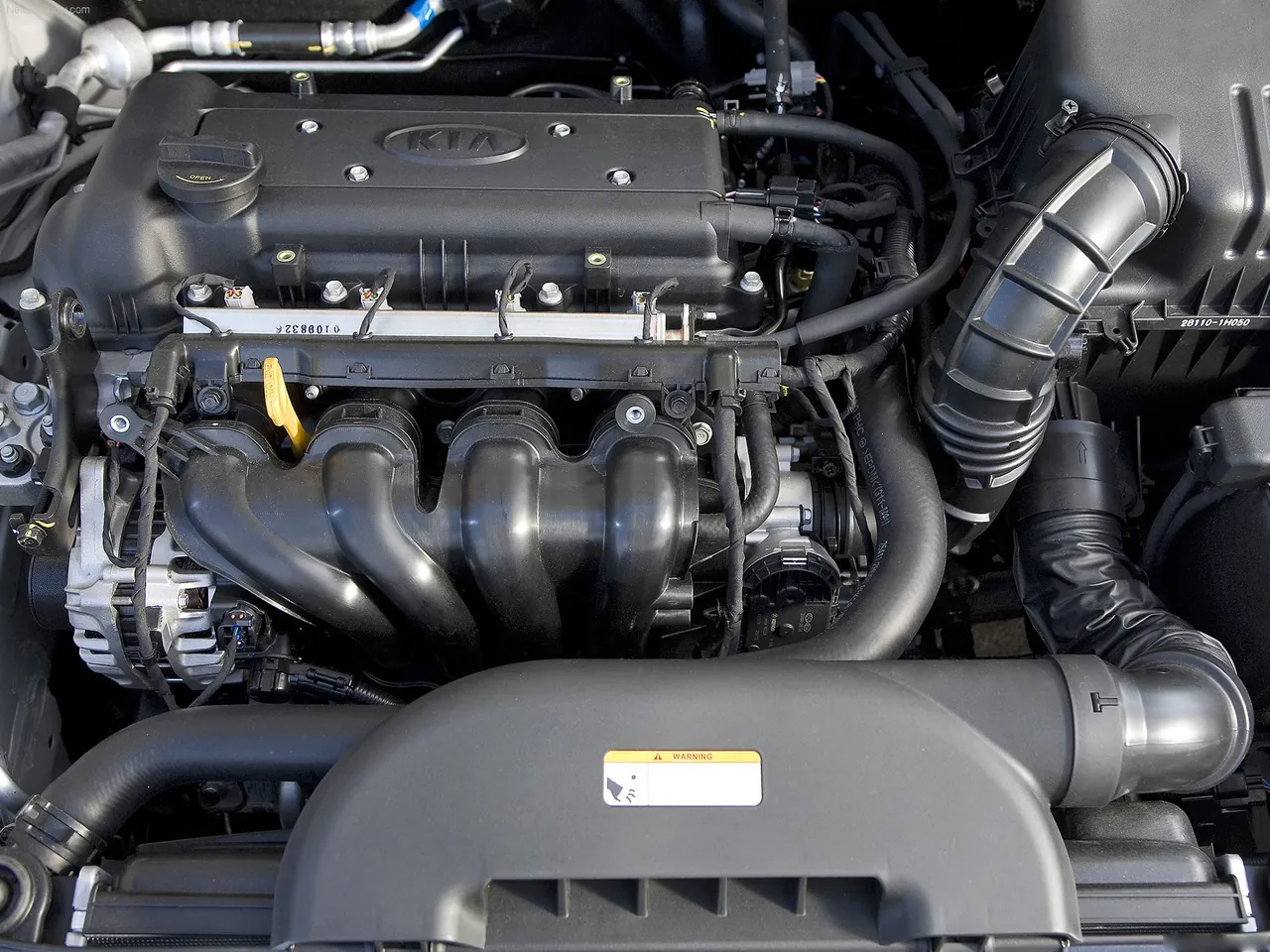 Kia Ceed (2010) – motorový prostor
