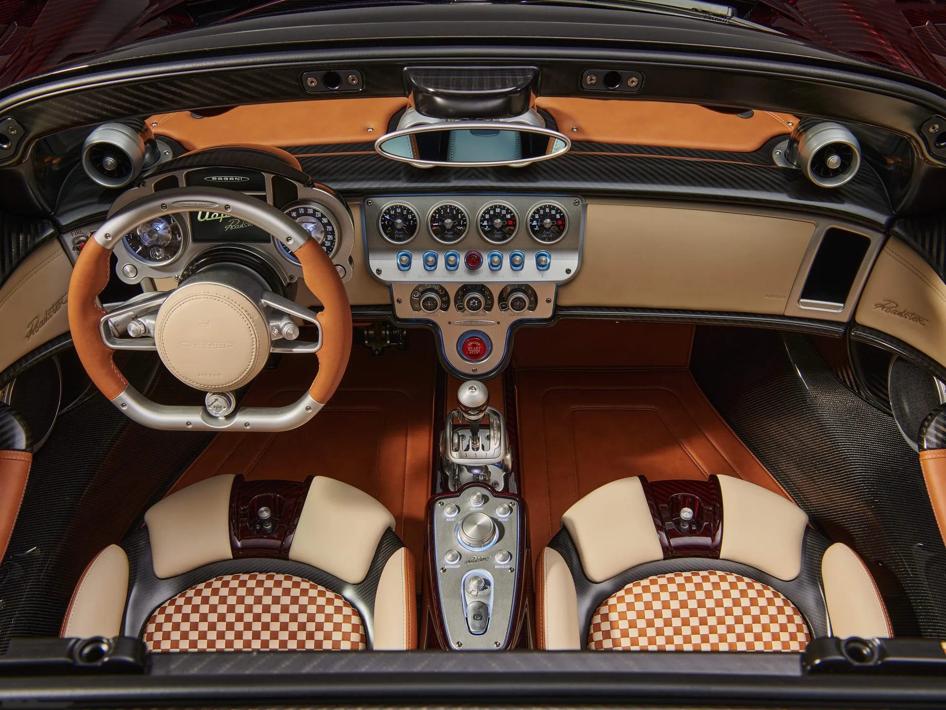 Pagani Utopia Roadster (2025) – interiér