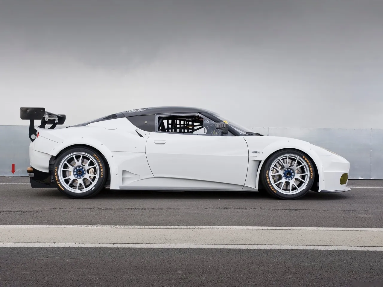 Lotus Evora GX Racecar (2013) – boční profil