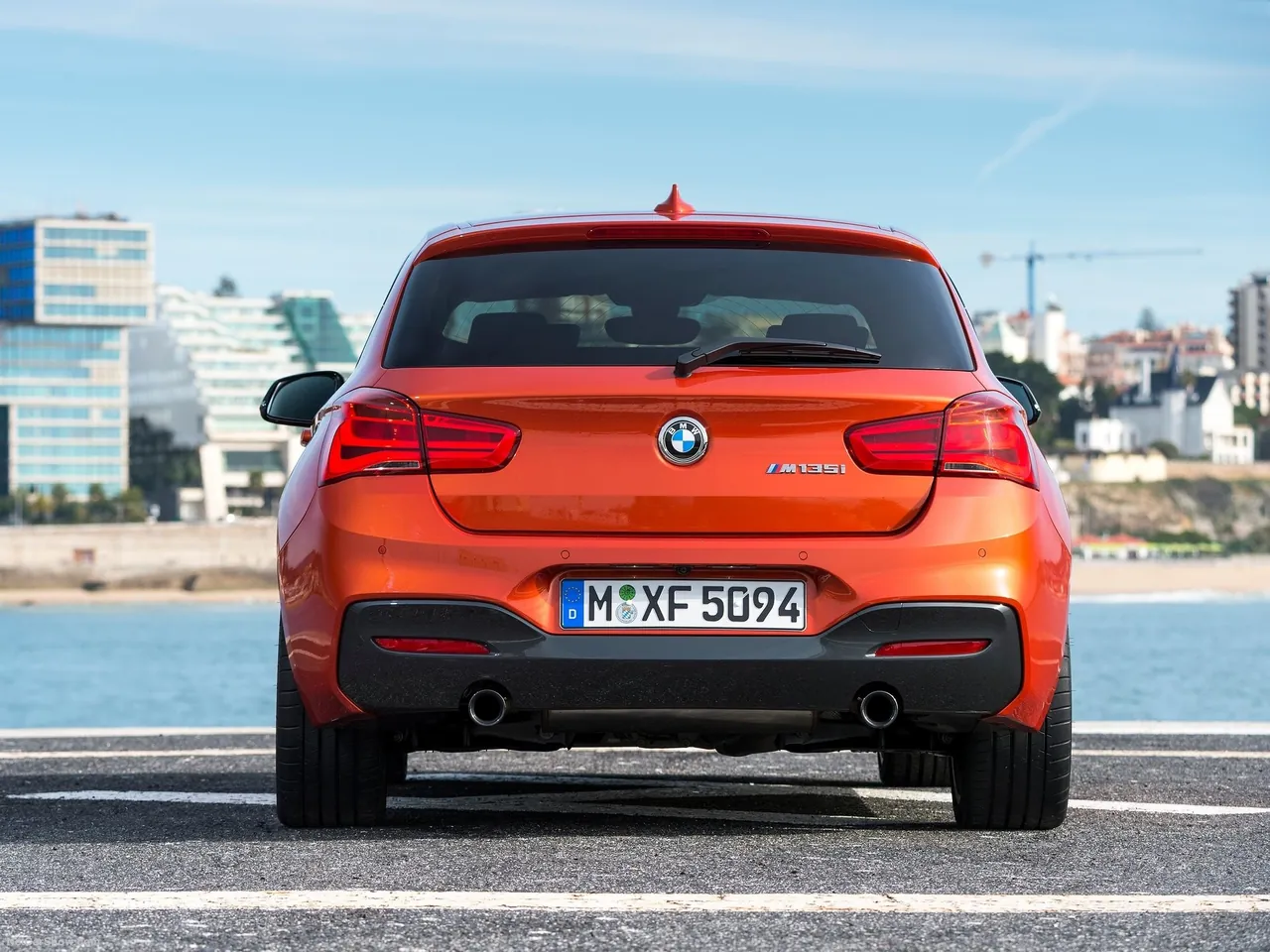 BMW M135i (2016) - Rear