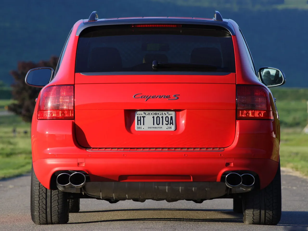 Porsche Cayenne S Titanium (2006) - Rear