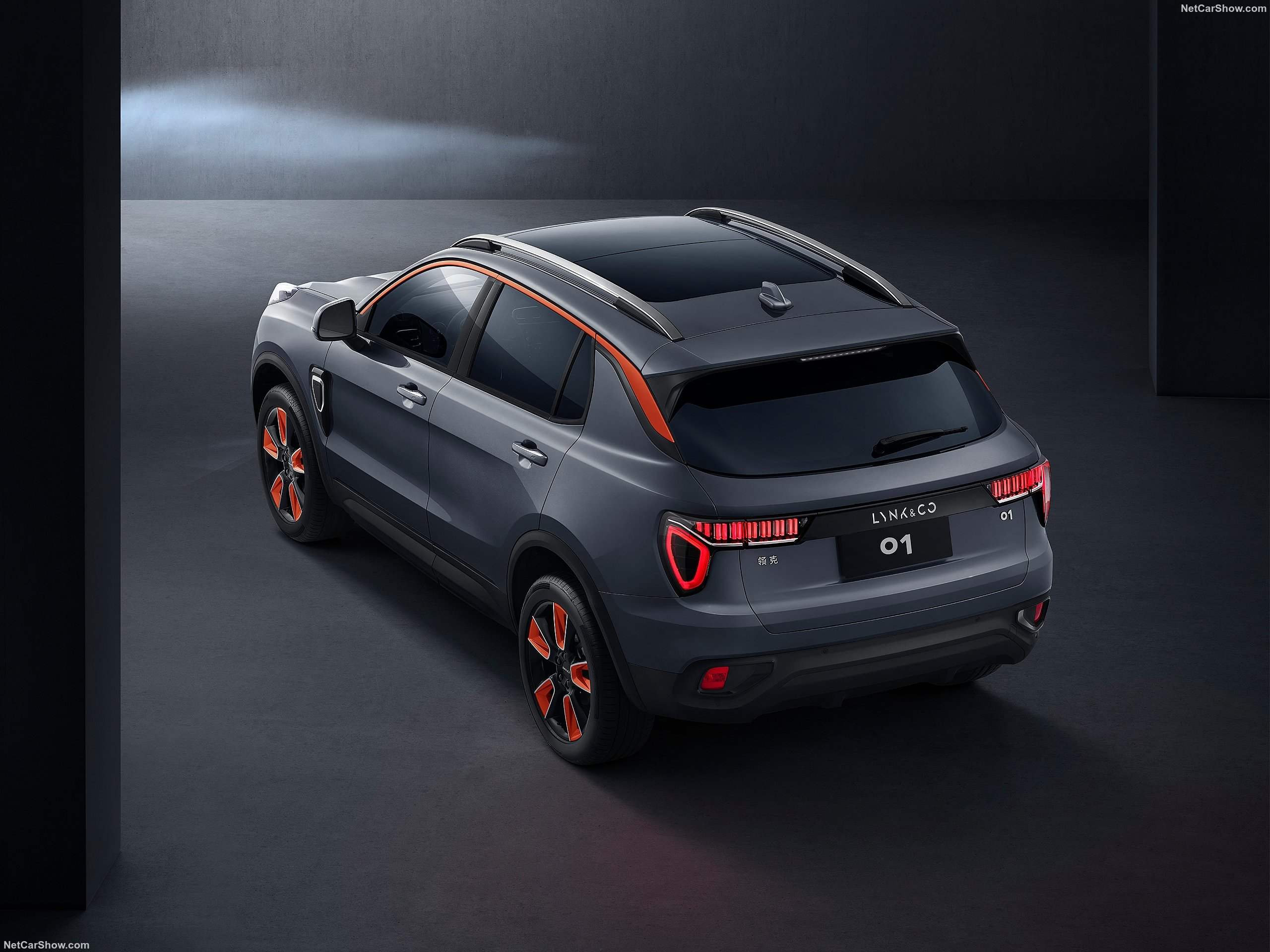 Lynk Co 01 Update (2019) – zadní tříčtvrteční pohled