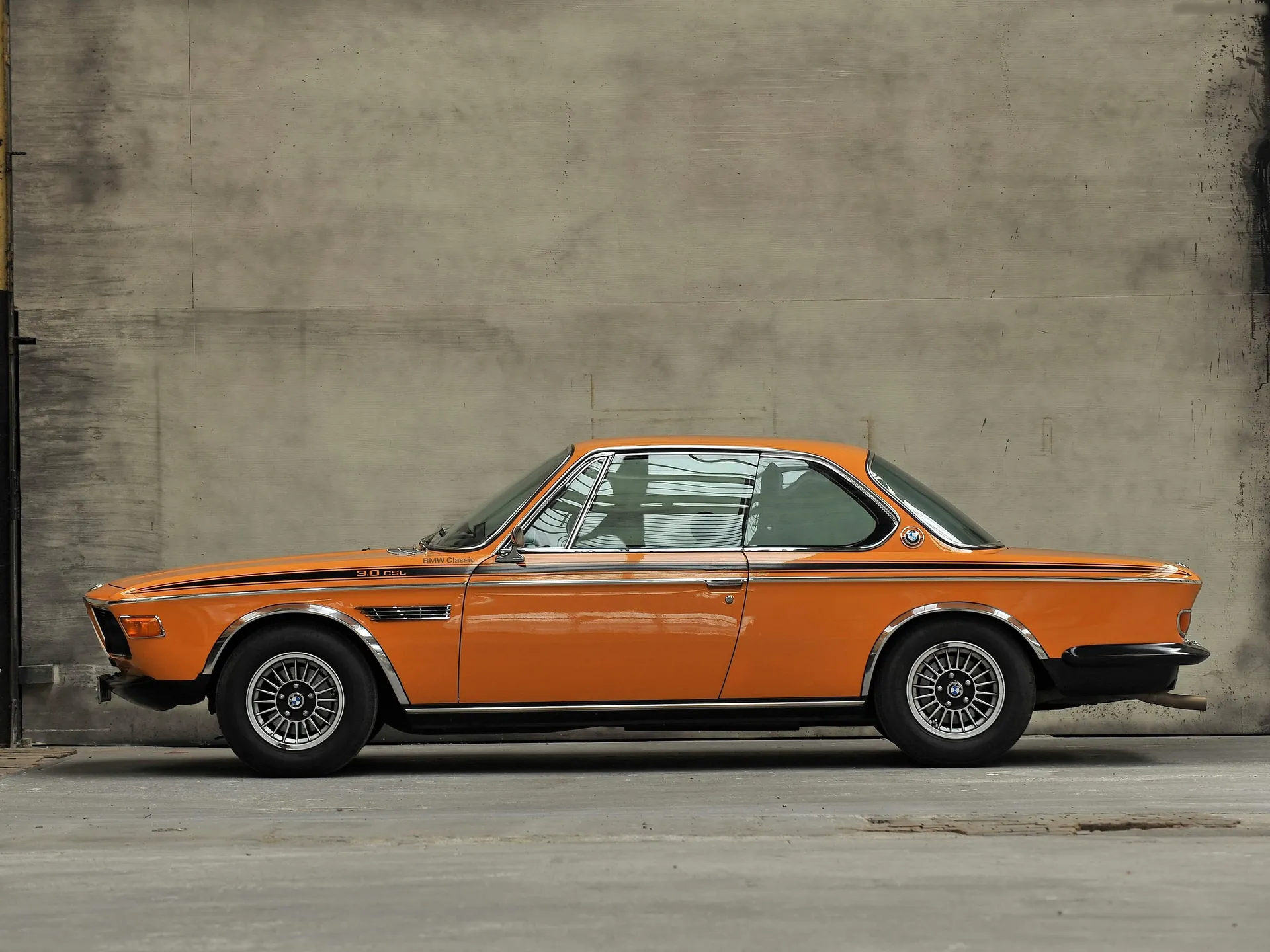 BMW 3.0 CSL (1971) – boční profil