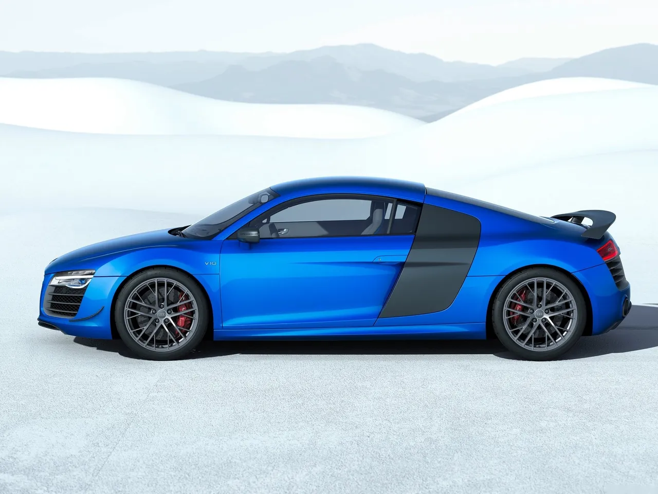 Audi R8 LMX (2015) – boční profil