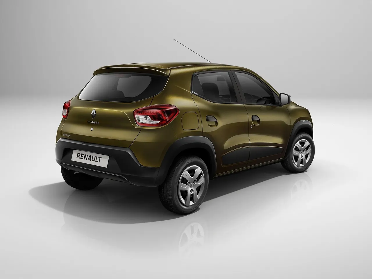 Renault Kwid (2016) – zadní tříčtvrteční pohled