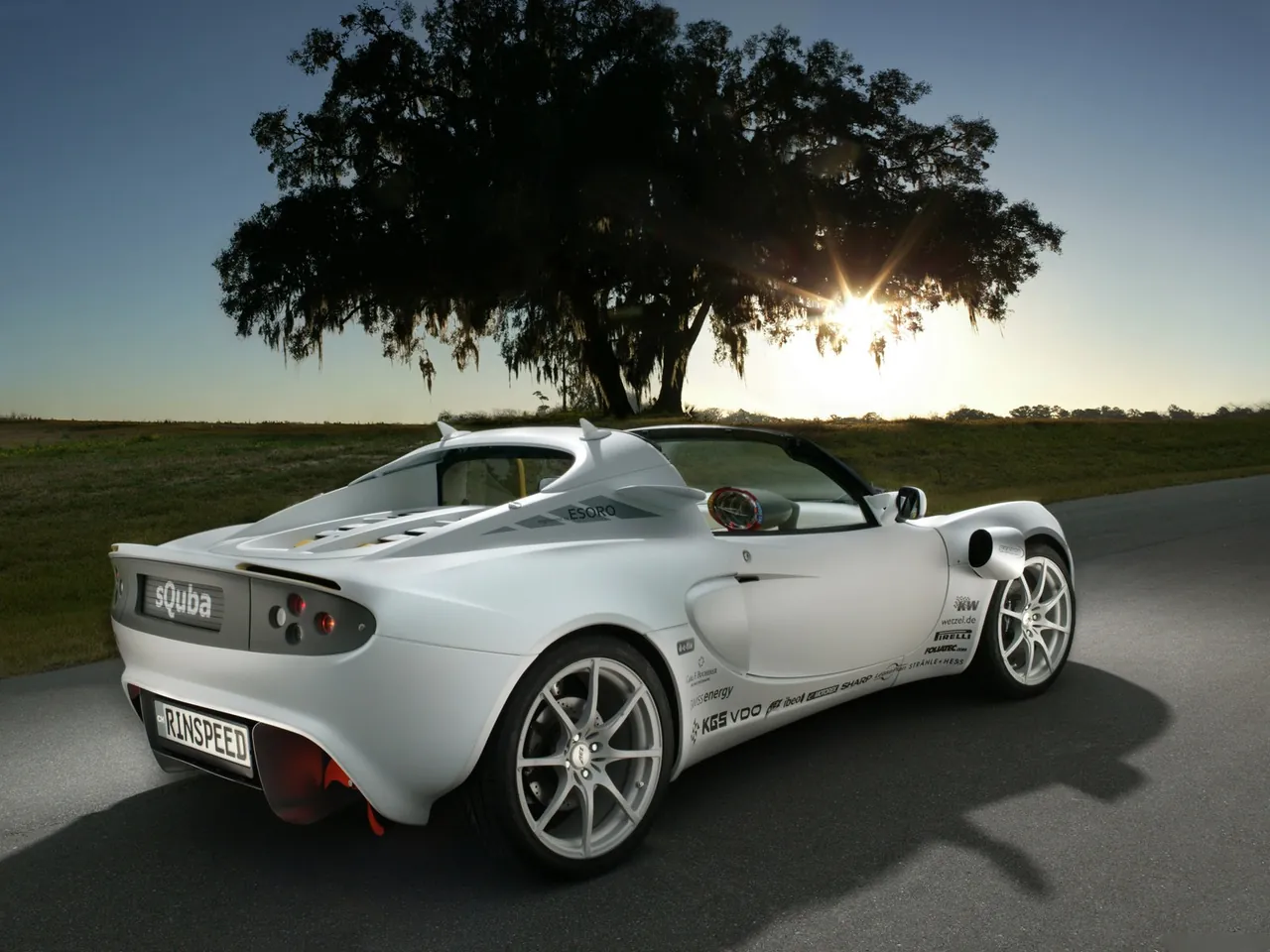 Rinspeed sQuba Concept (2008) – zadní tříčtvrteční pohled