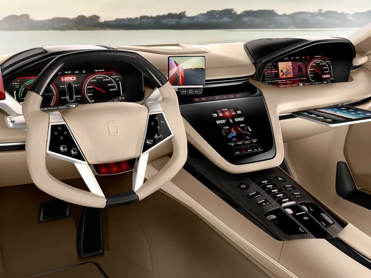 Italdesign Brivido Concept (2012) – interiér