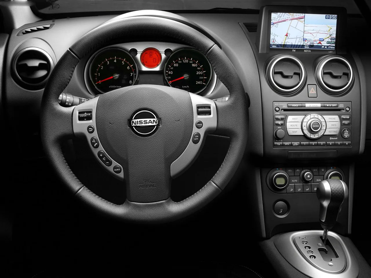 Nissan Qashqai (2007) – interiér