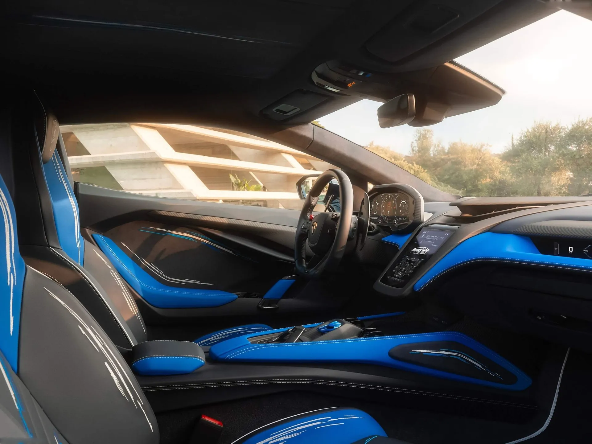 Lamborghini Revuelto Opera Unica (2024) – interiér