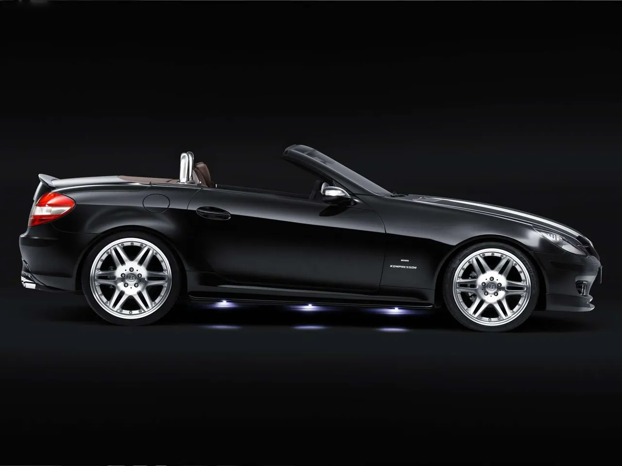 Brabus Mercedes-Benz SLK (2004) – boční profil