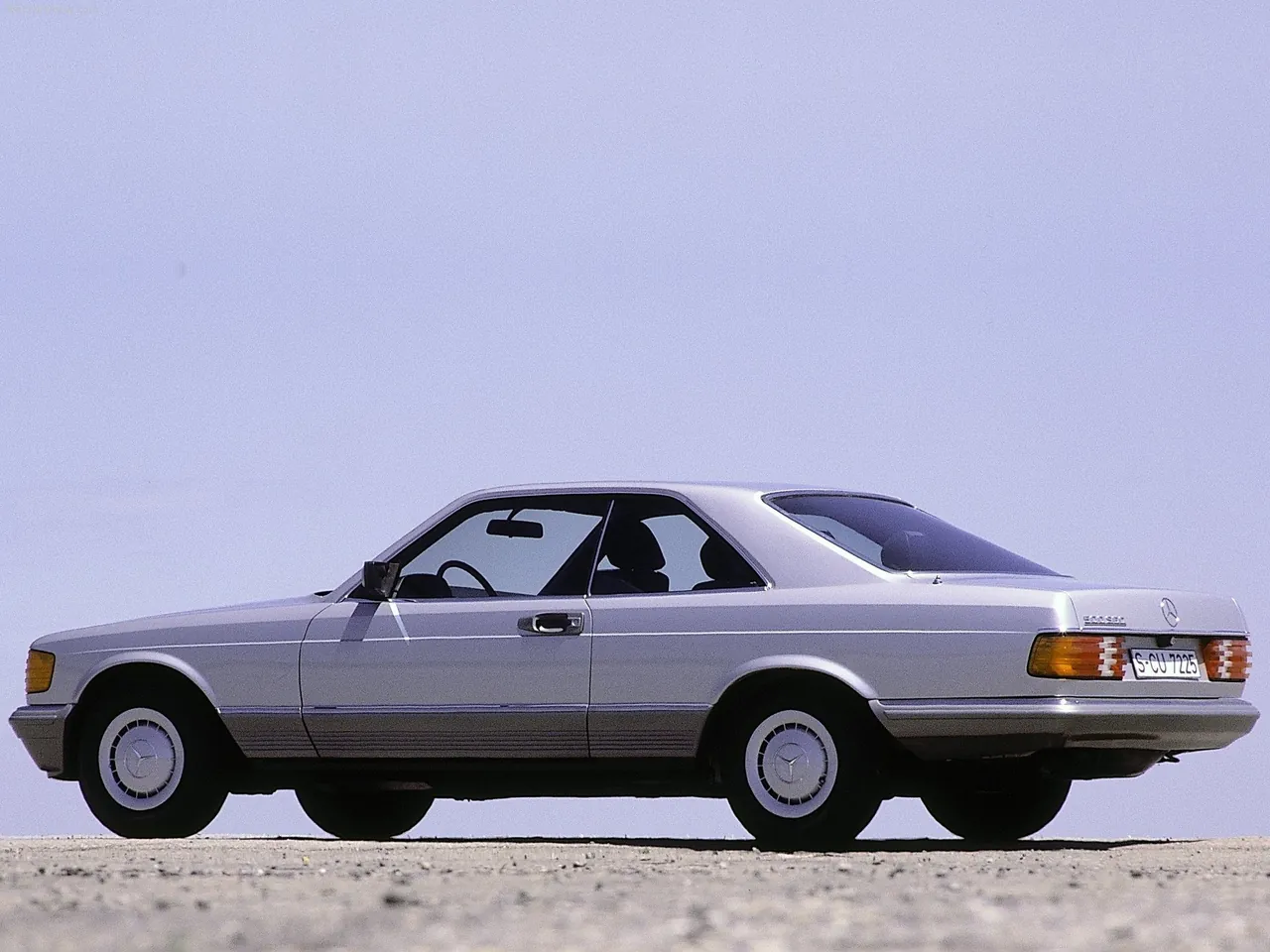 Mercedes-Benz S-Class Coupe (1981) - Rear Three-Quarter