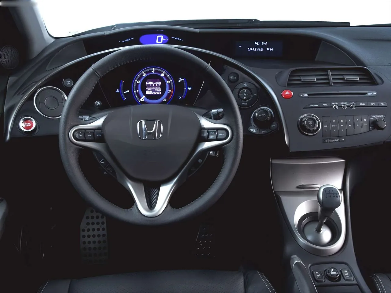 Honda Civic EUR (2006) – interiér
