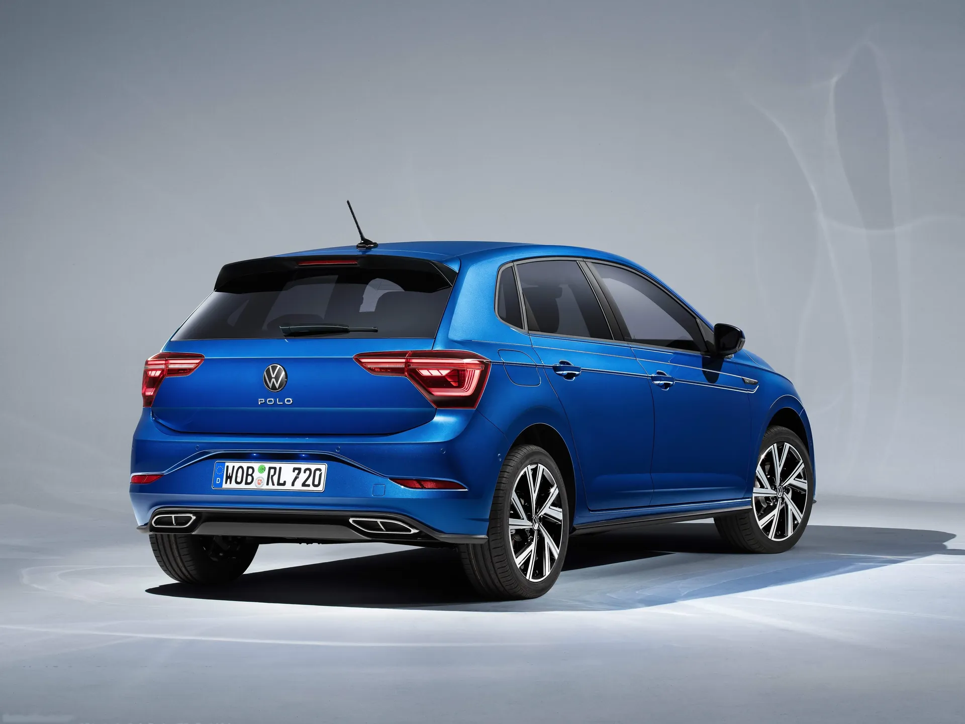 Volkswagen Polo (2022) - Rear Three-Quarter