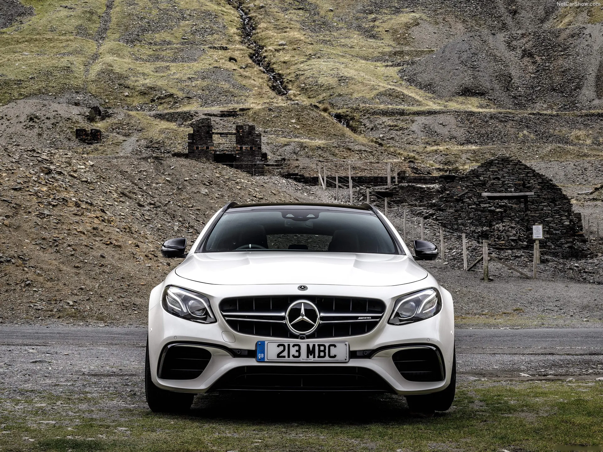 Mercedes-Benz E63 S AMG Estate (2018) – zepředu