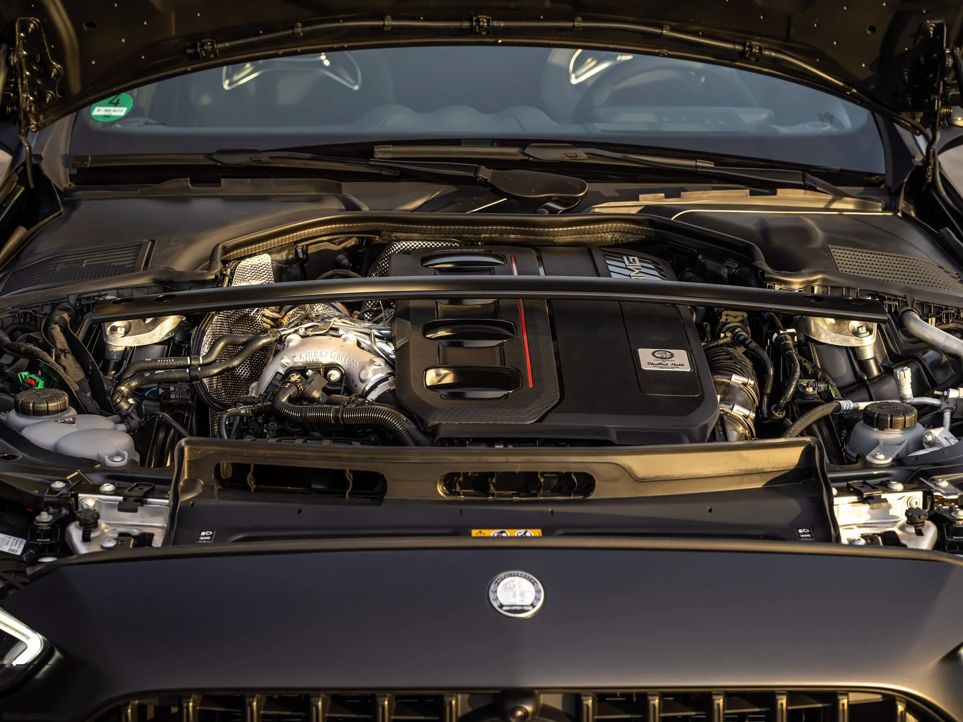 Mercedes-Benz C63 S AMG E Performance (2023) - Engine Bay