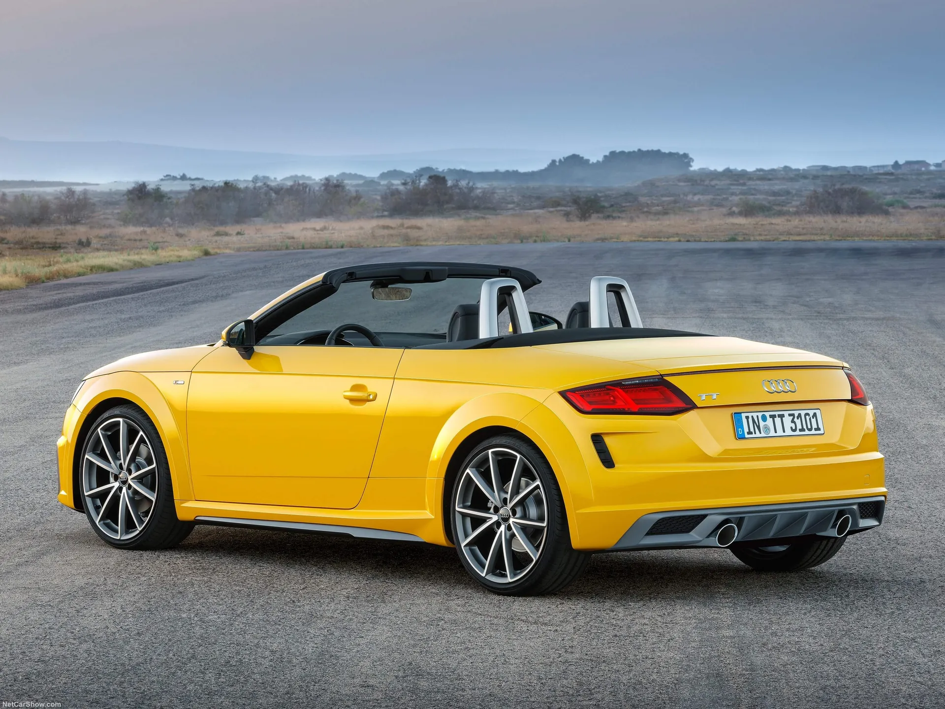 Audi TT Roadster (2019) – zadní tříčtvrteční pohled