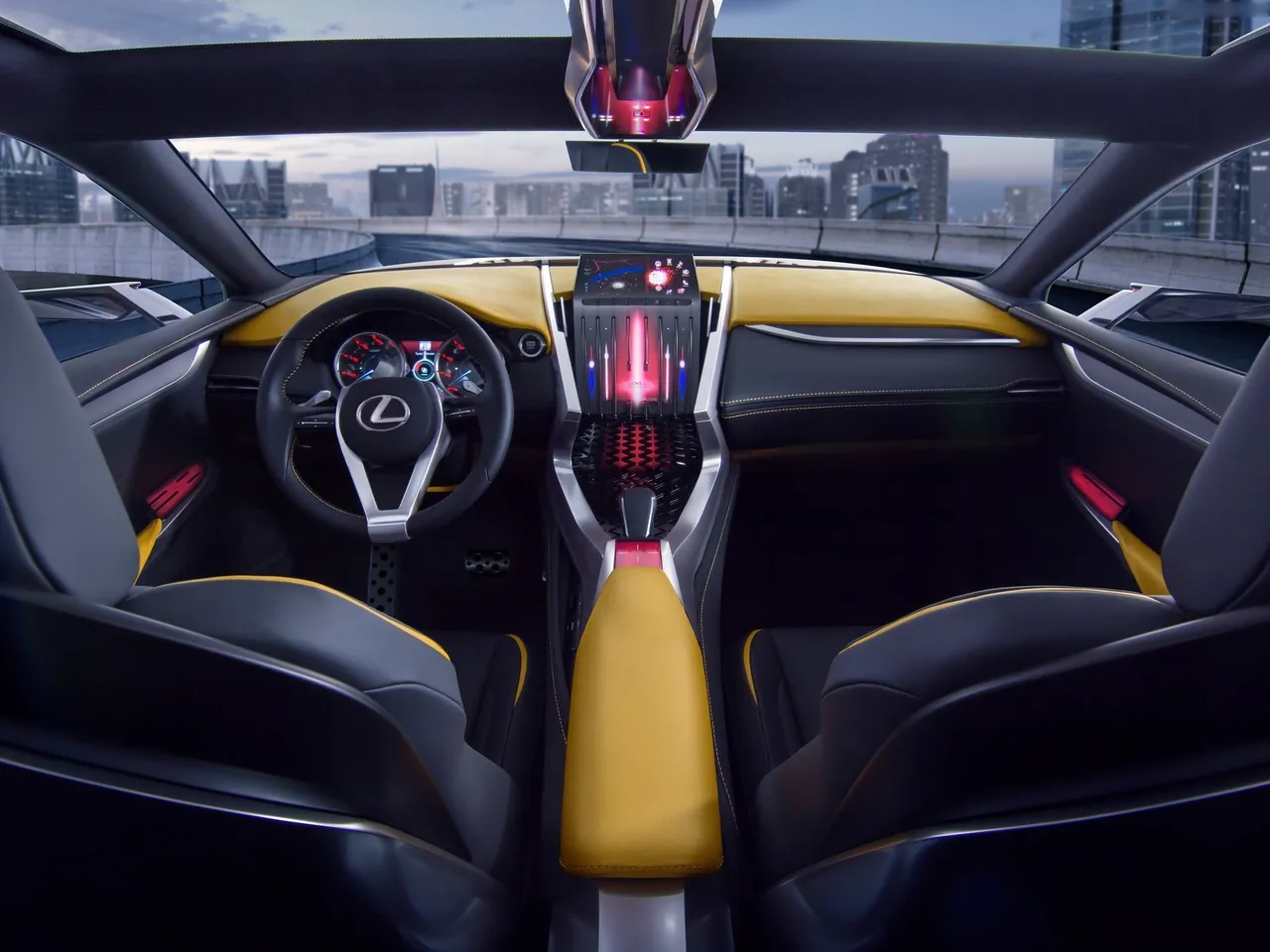 Lexus LF-NX Concept (2013) – interiér